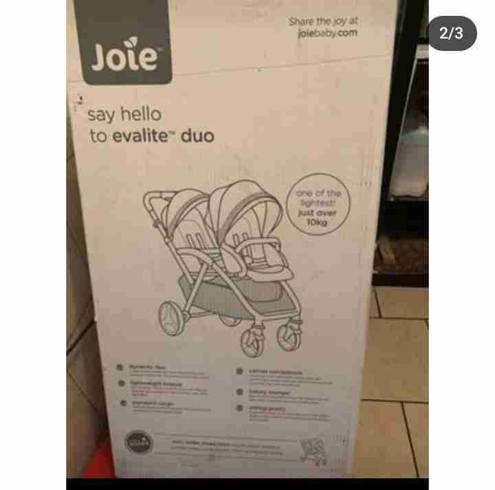 Coche doble Joie Evalite - miniatura 2