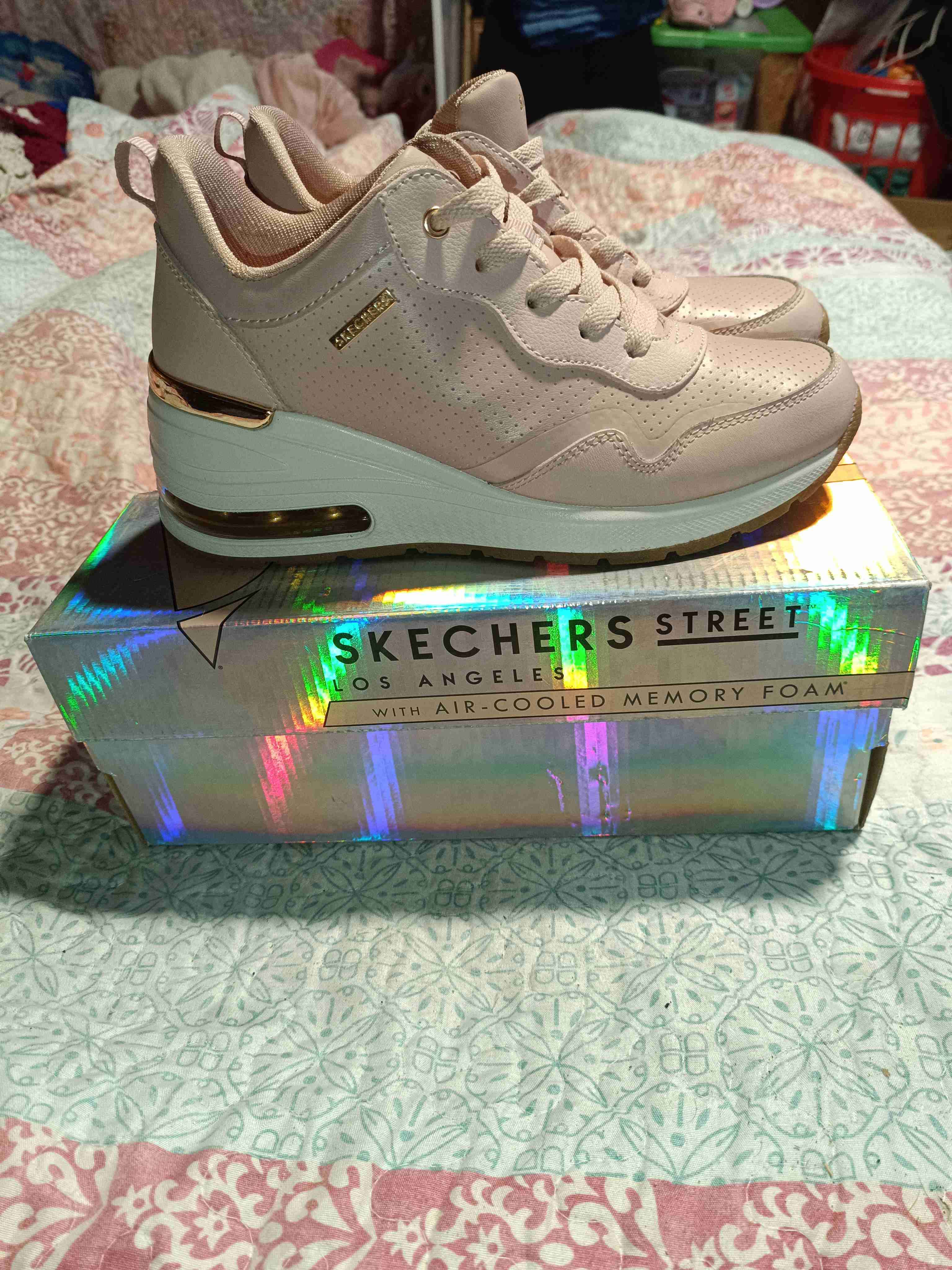 Zapatillas Skechers rosas - miniatura 3