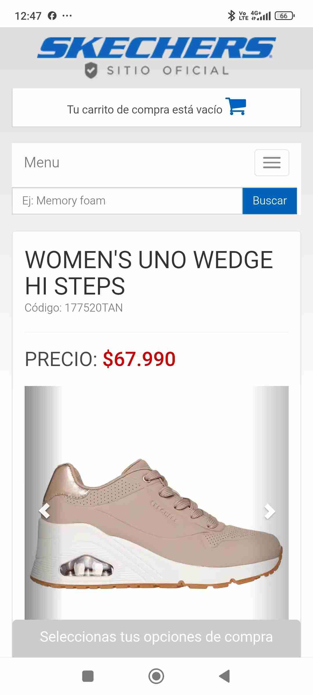 Zapatillas Skechers rosas - miniatura 6