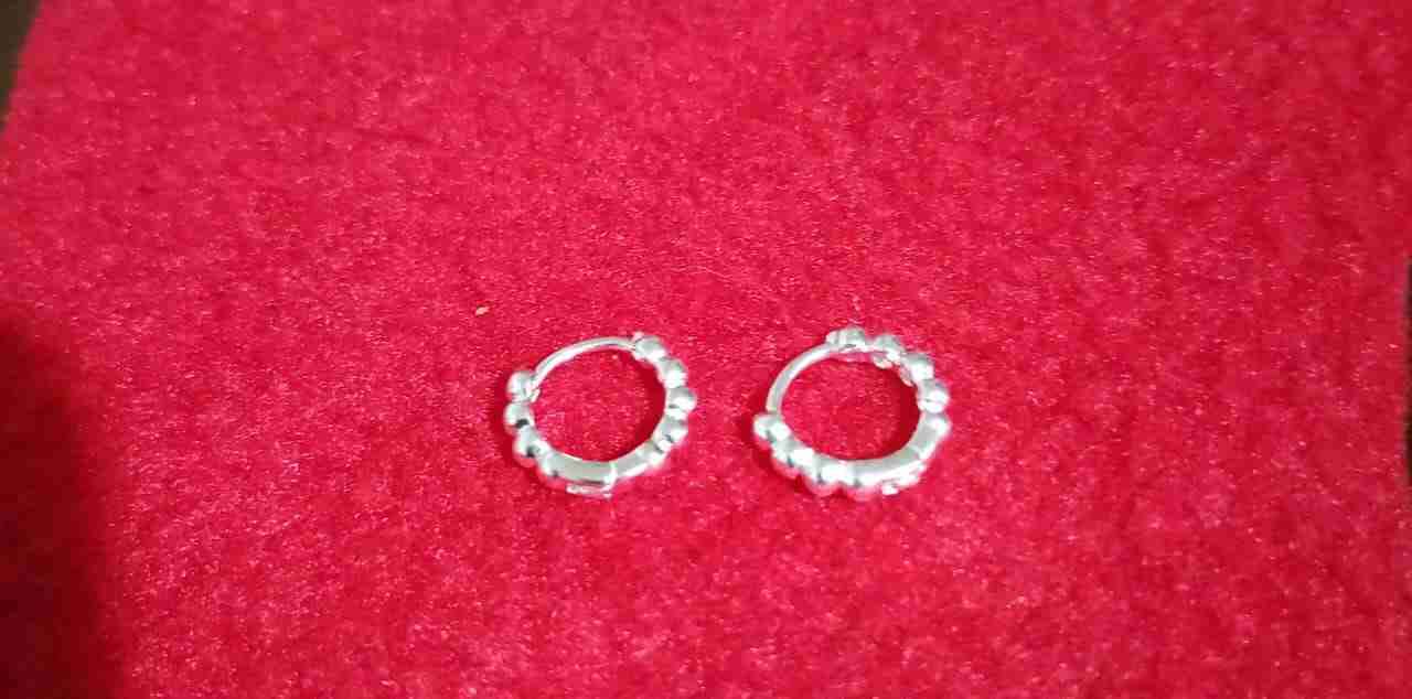 Aros de bola en plata - miniatura 2