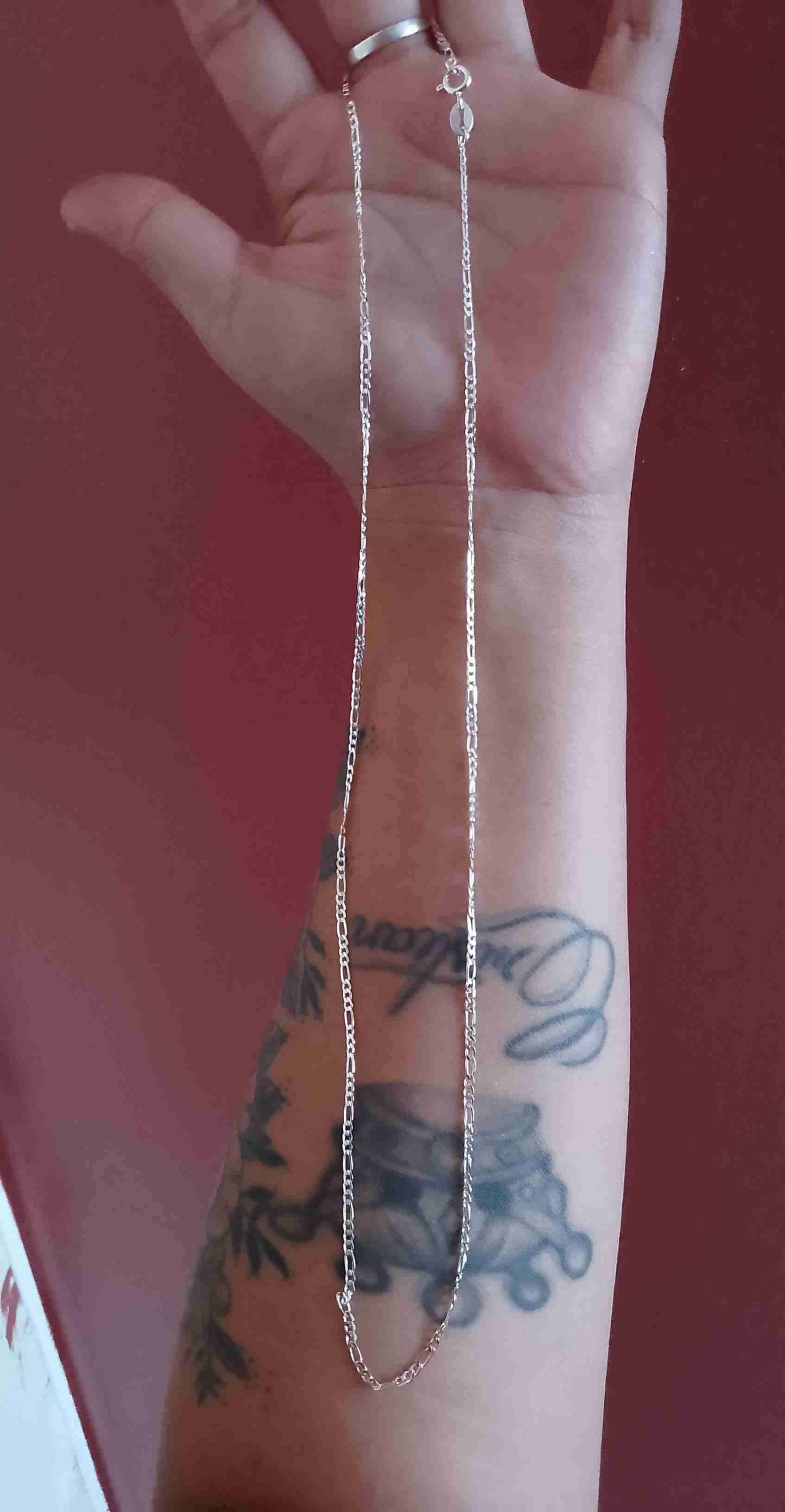 Cadena de plata elegante