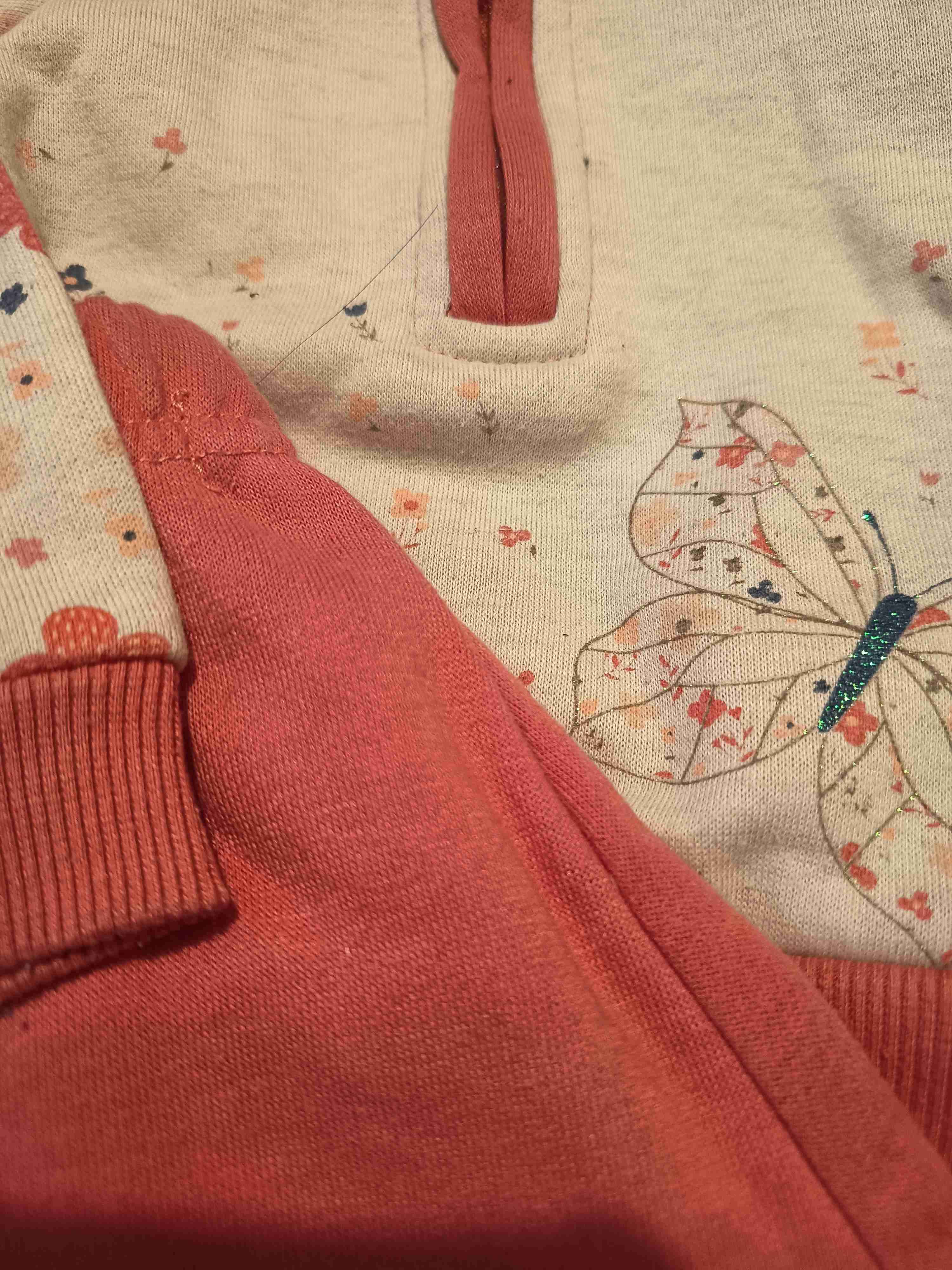 Conjunto infantil Pillin floral coral talla 6M - miniatura 3