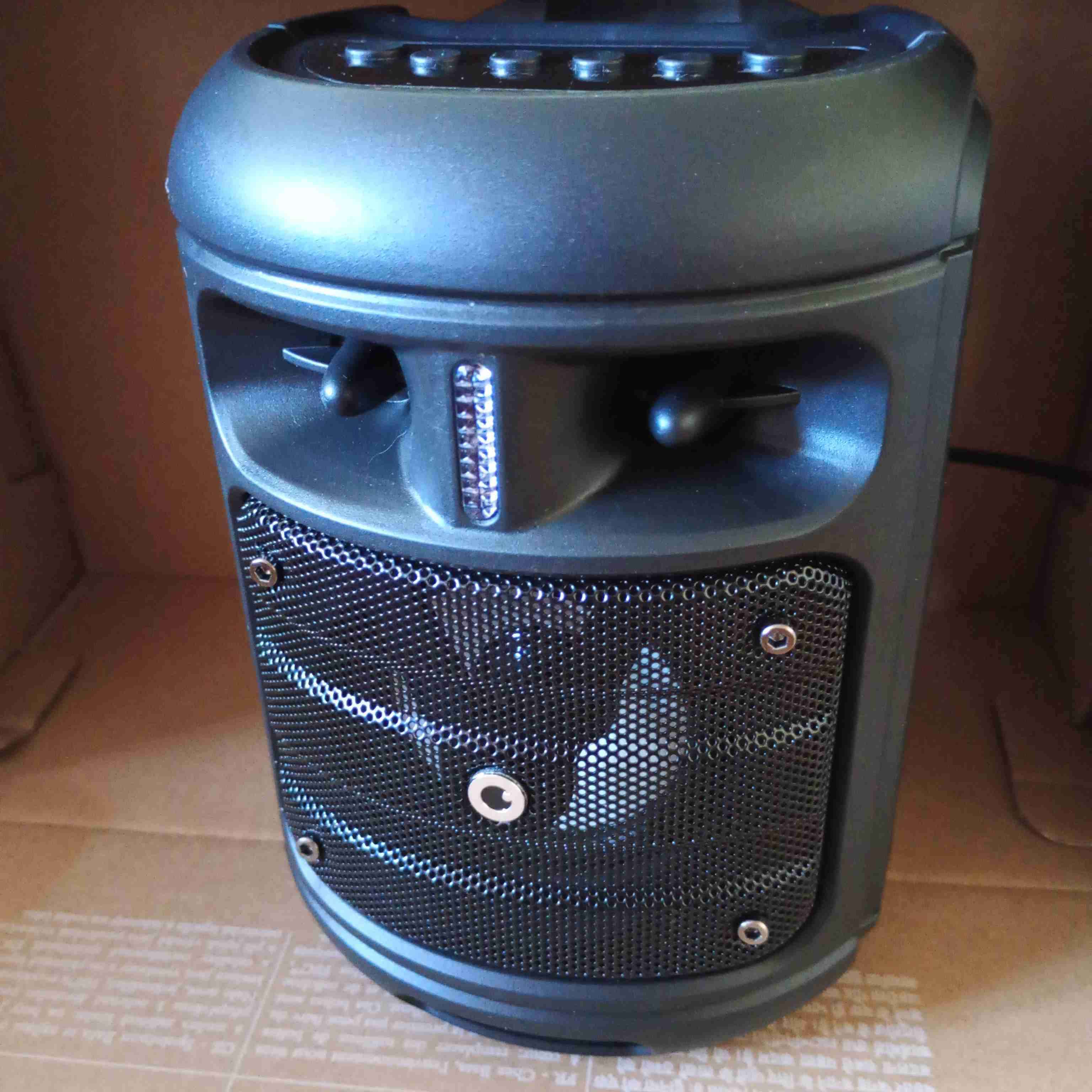 Parlante portátil negro - 1