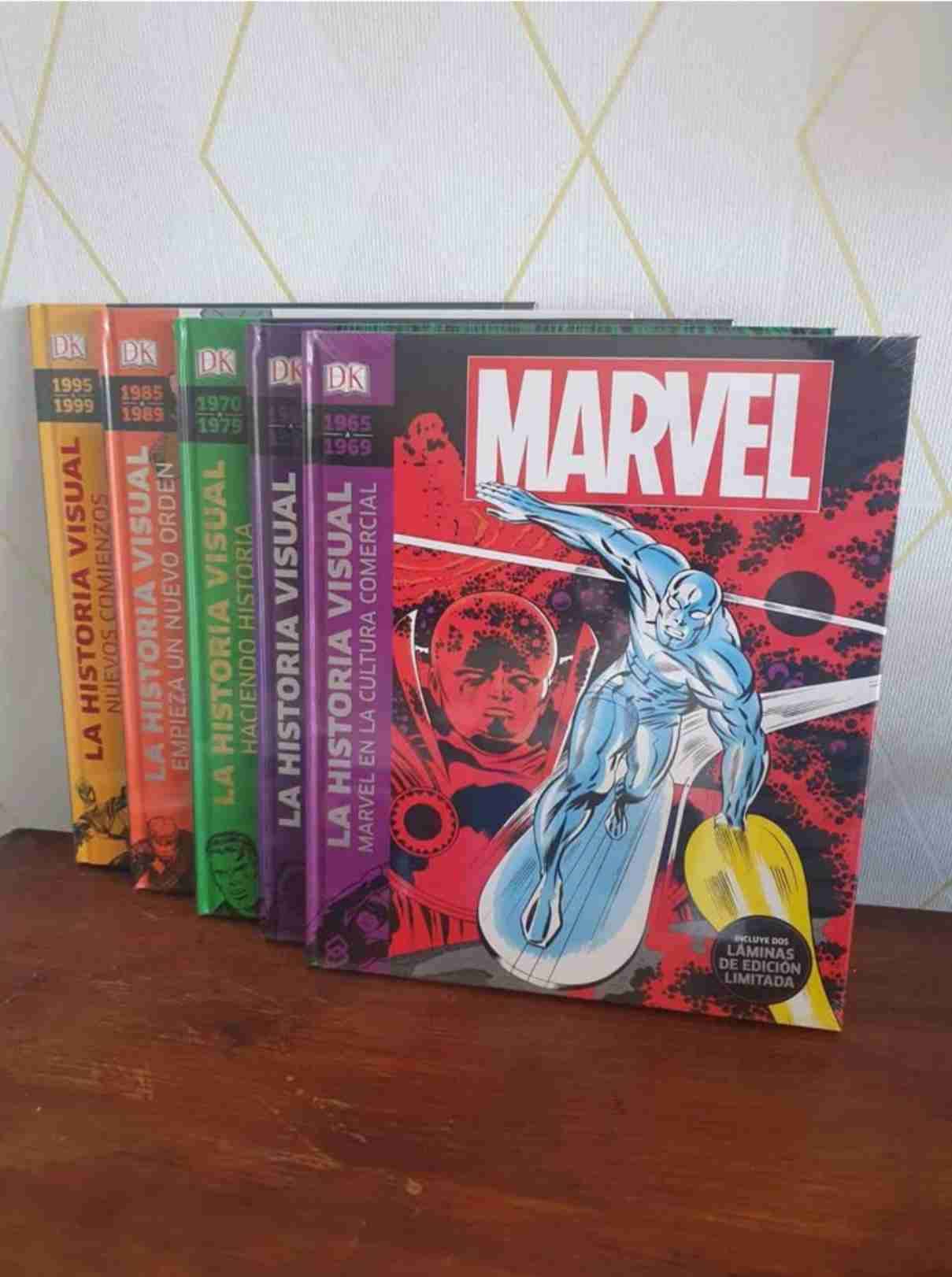 Set de libros Marvel La Historia Visual - miniatura 1