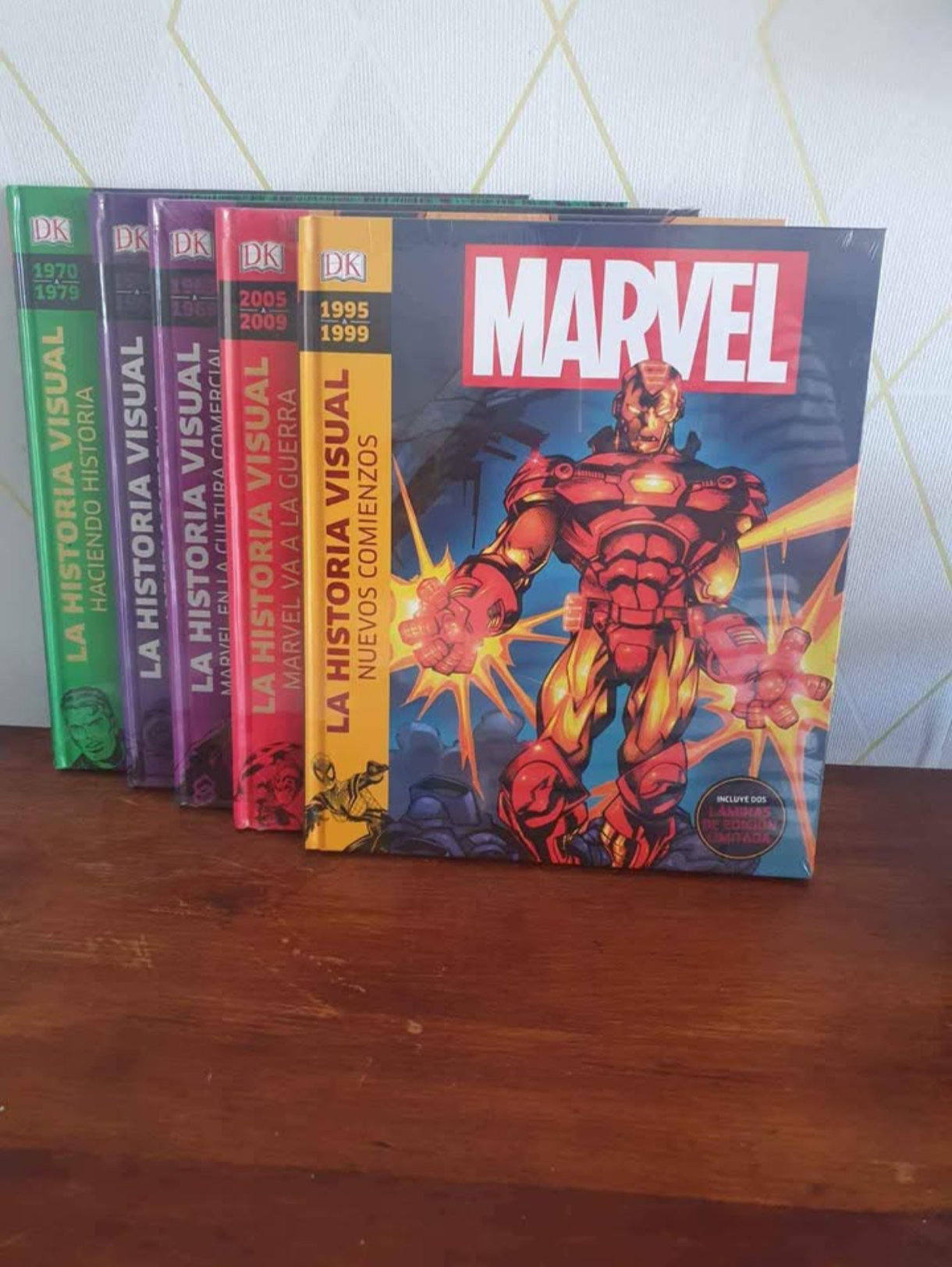 Set de libros Marvel La Historia Visual - miniatura 2