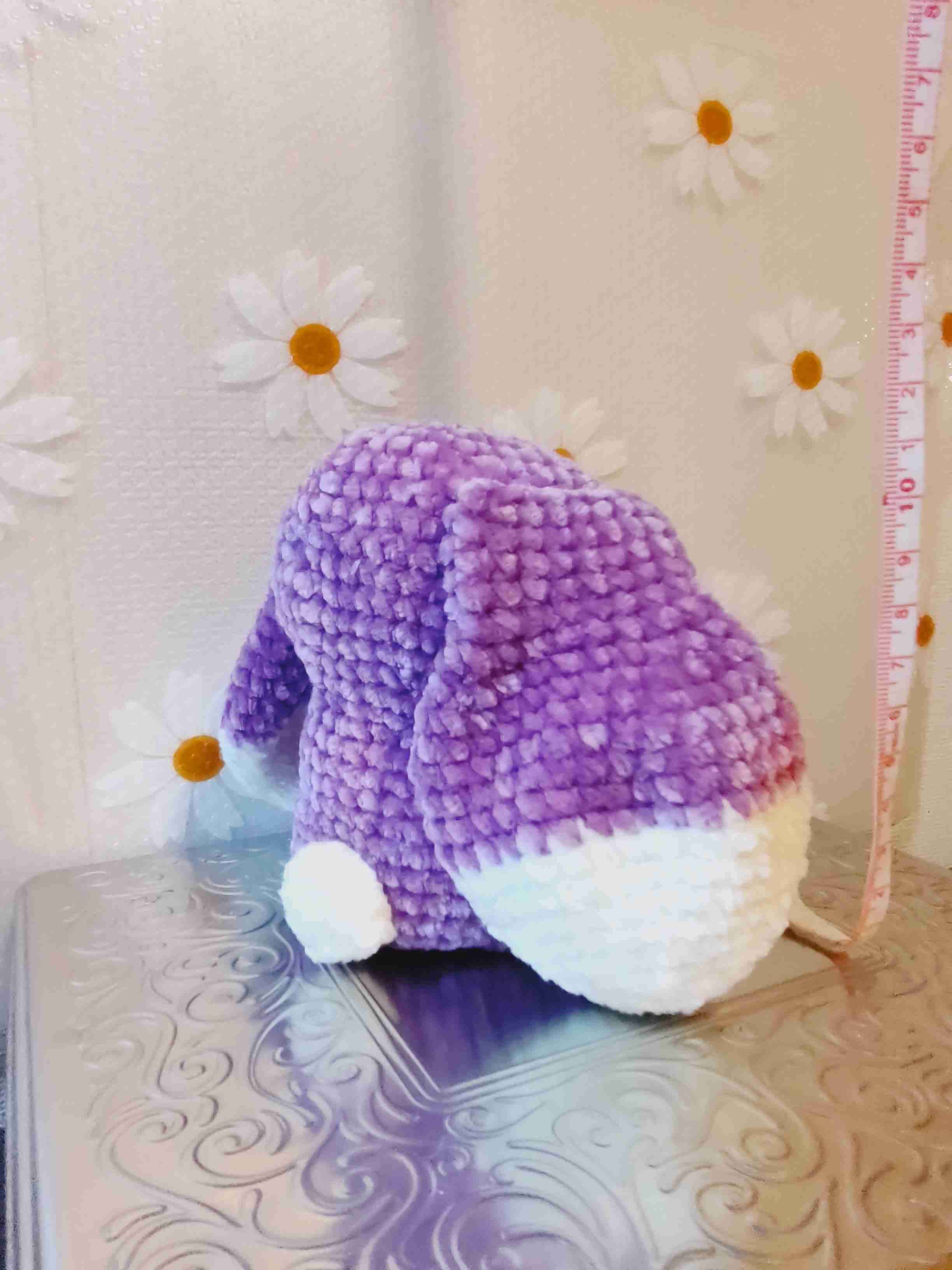 Peluche conejo morado - miniatura 3