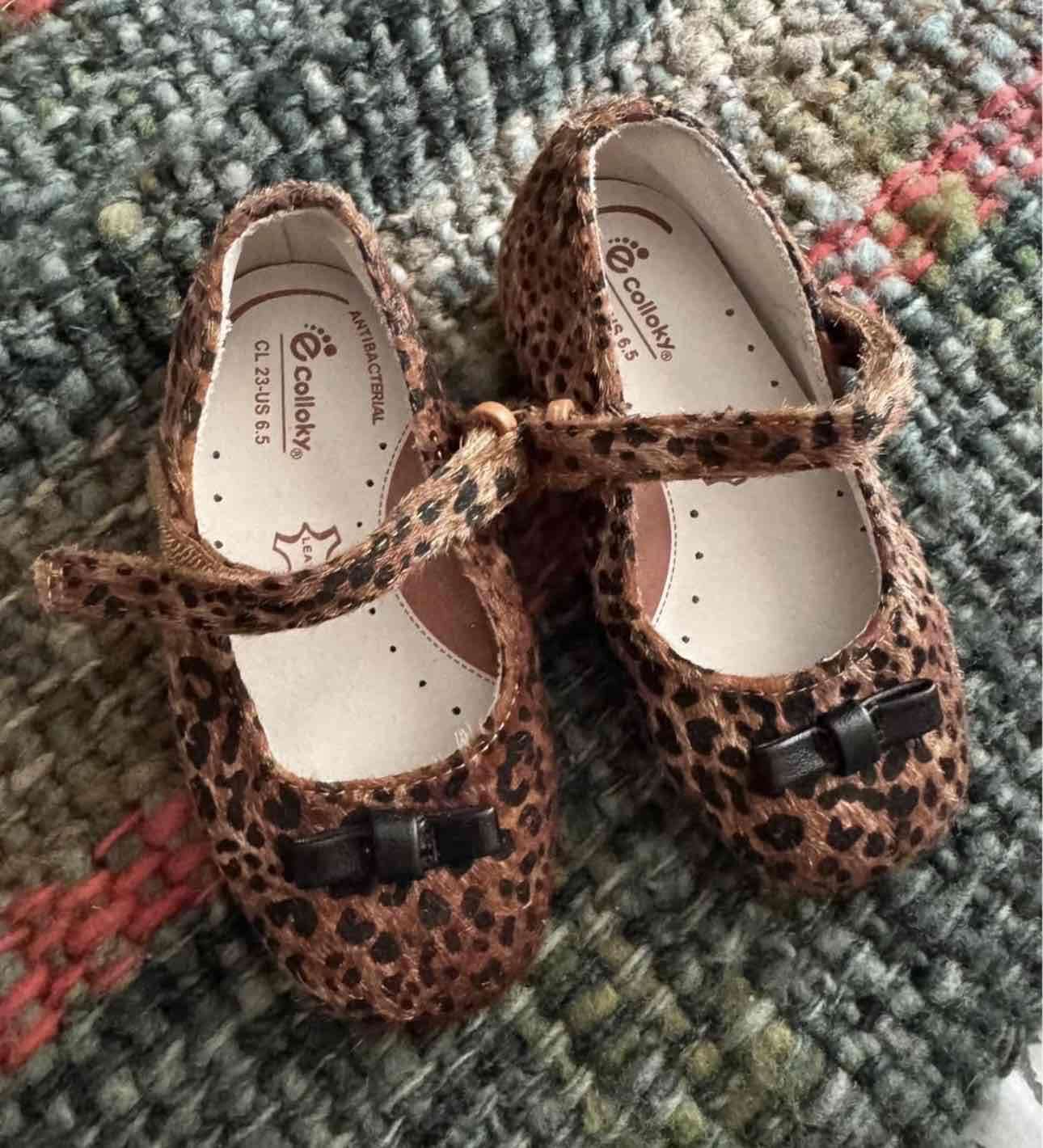 Zapatos de niña leopardo - miniatura 1