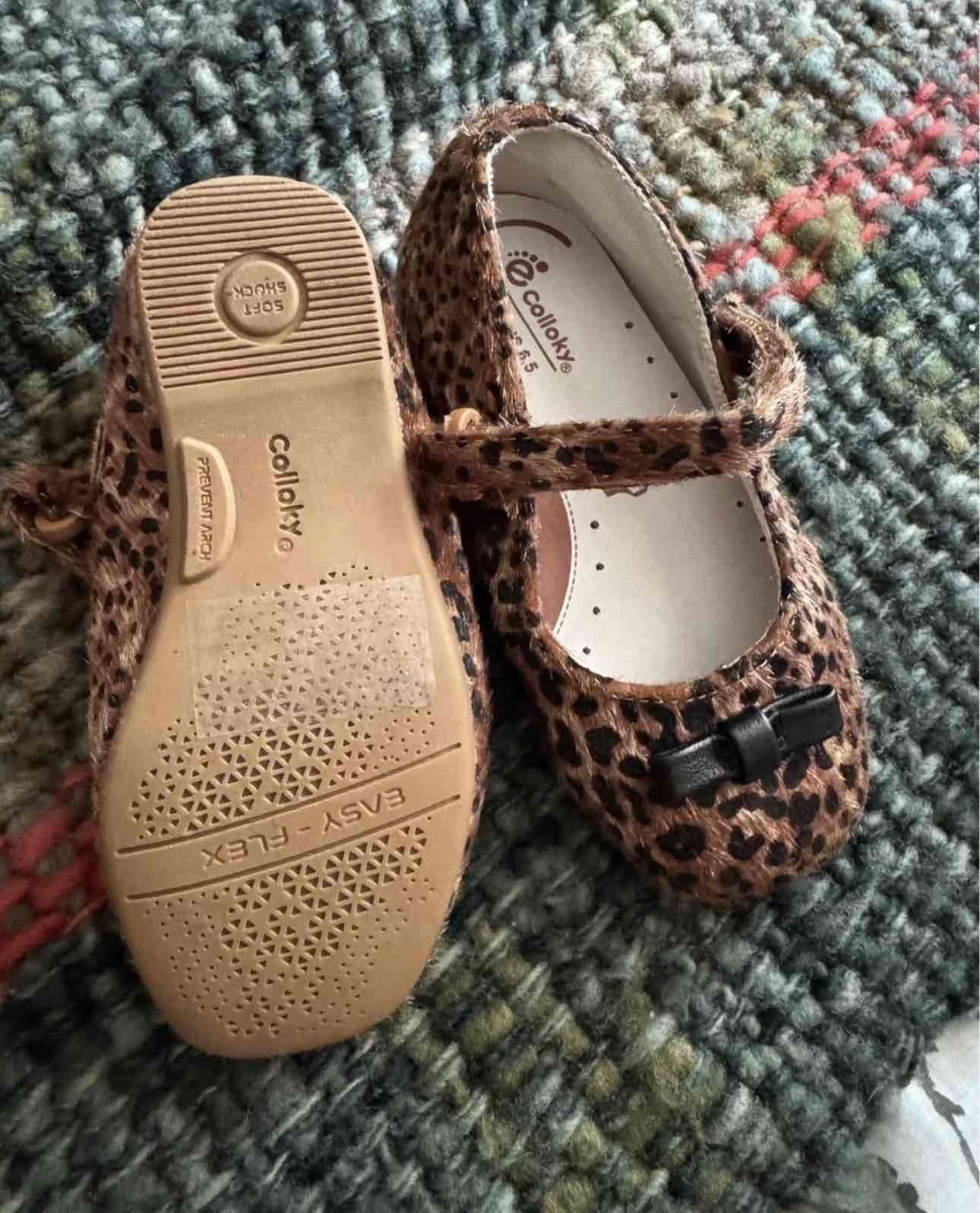 Zapatos de niña leopardo - miniatura 2
