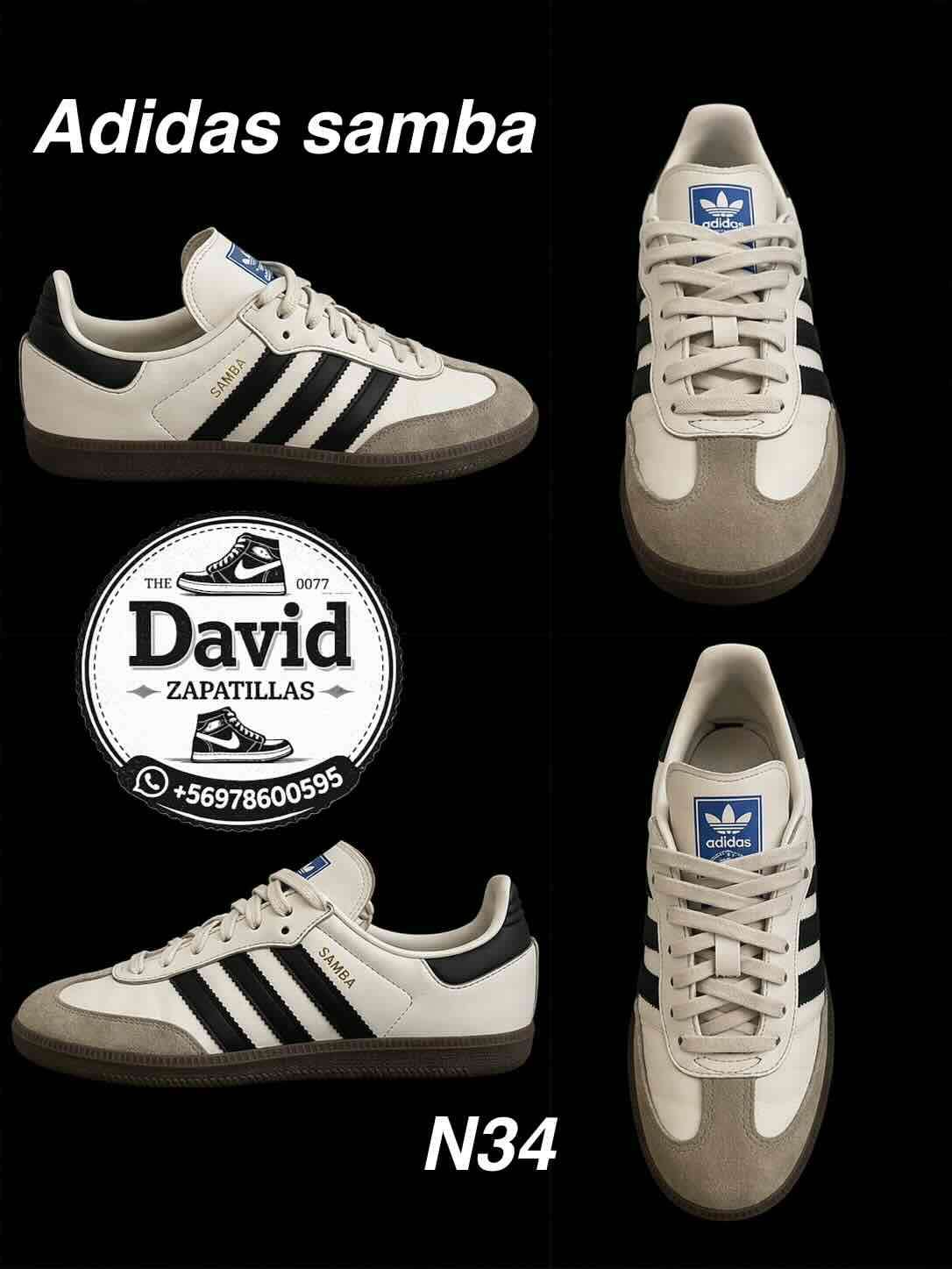 Zapatillas Adidas Samba blancas