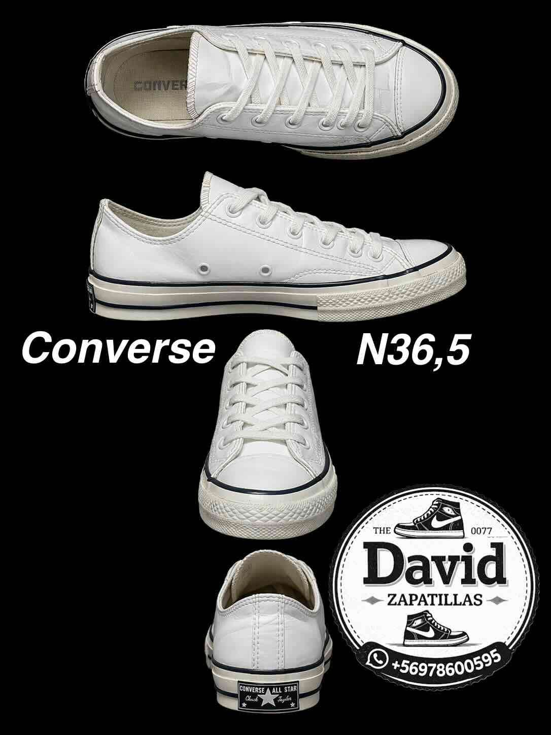 Zapatillas Converse blancas talla 36,5
