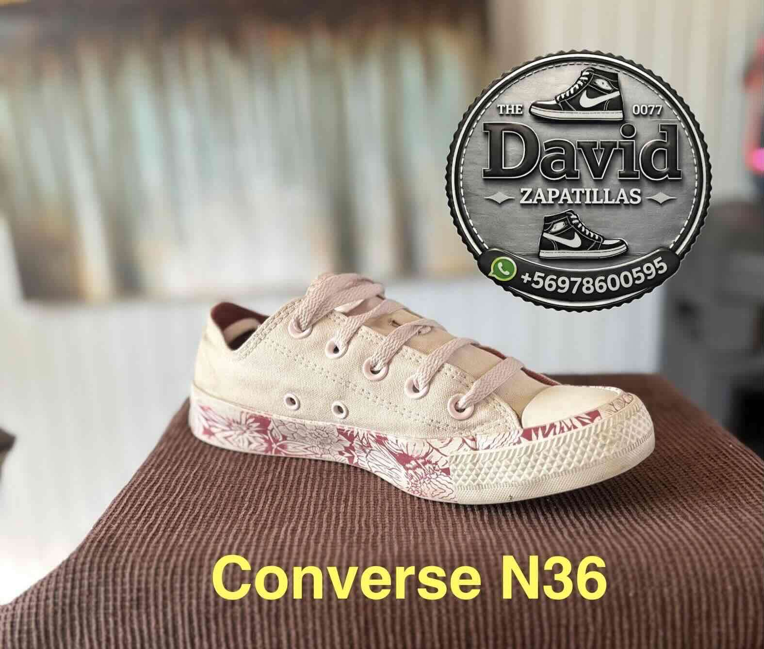 Zapatillas Converse N36 beige