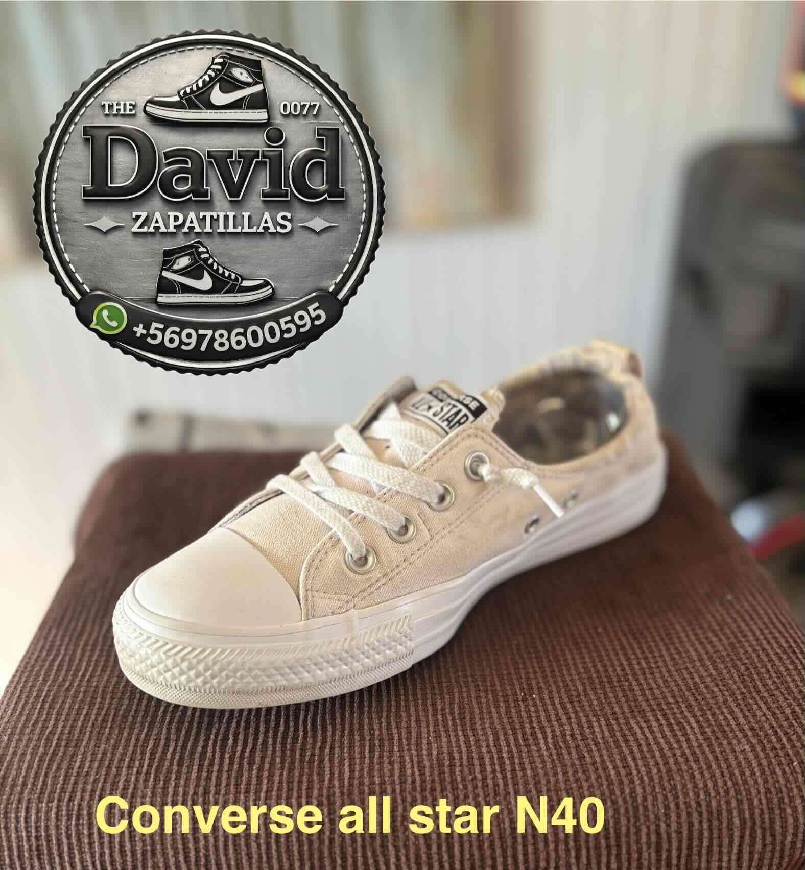 Zapatillas Converse All Star Beige