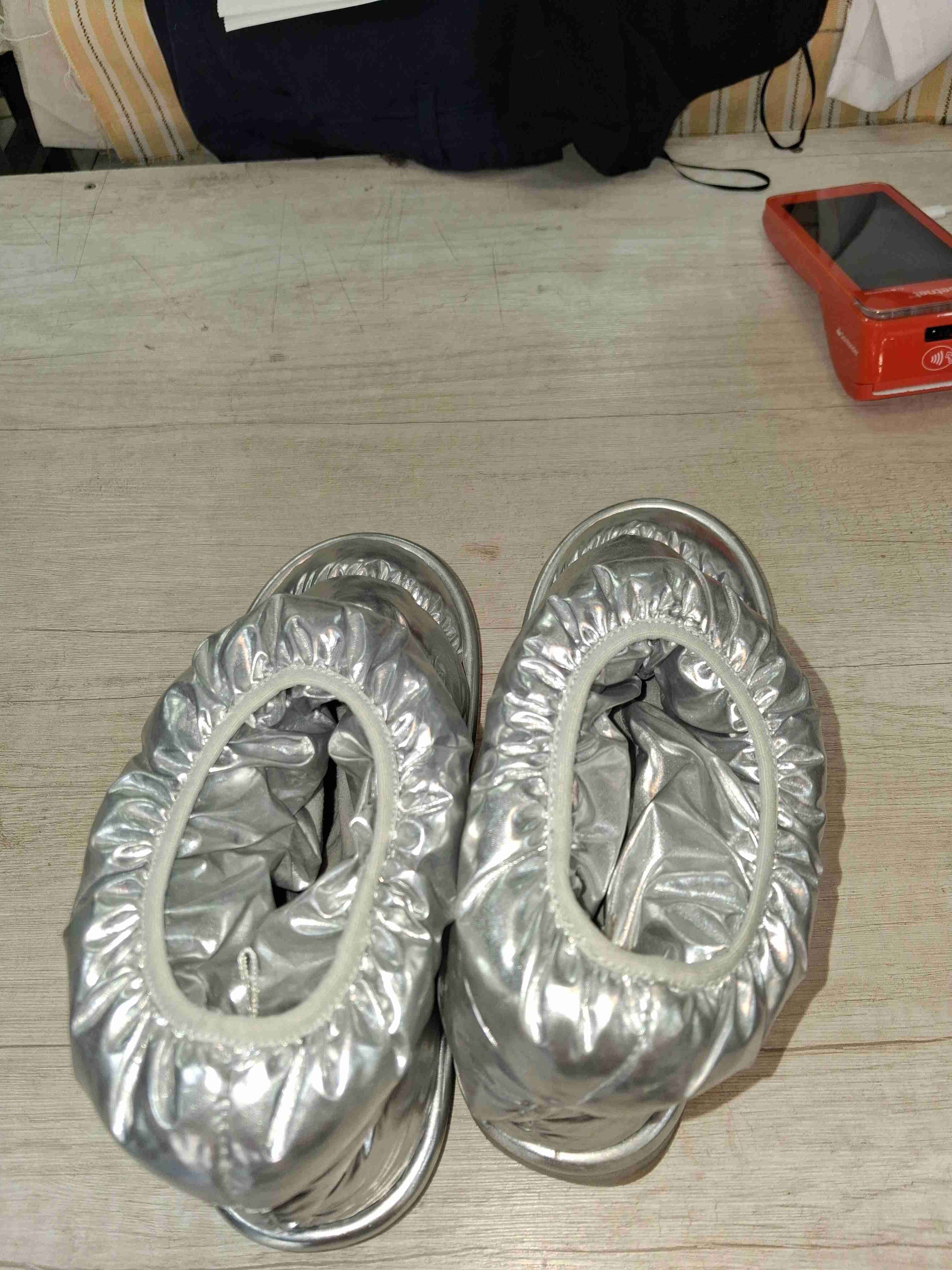 Botas plateadas acolchadas - miniatura 4