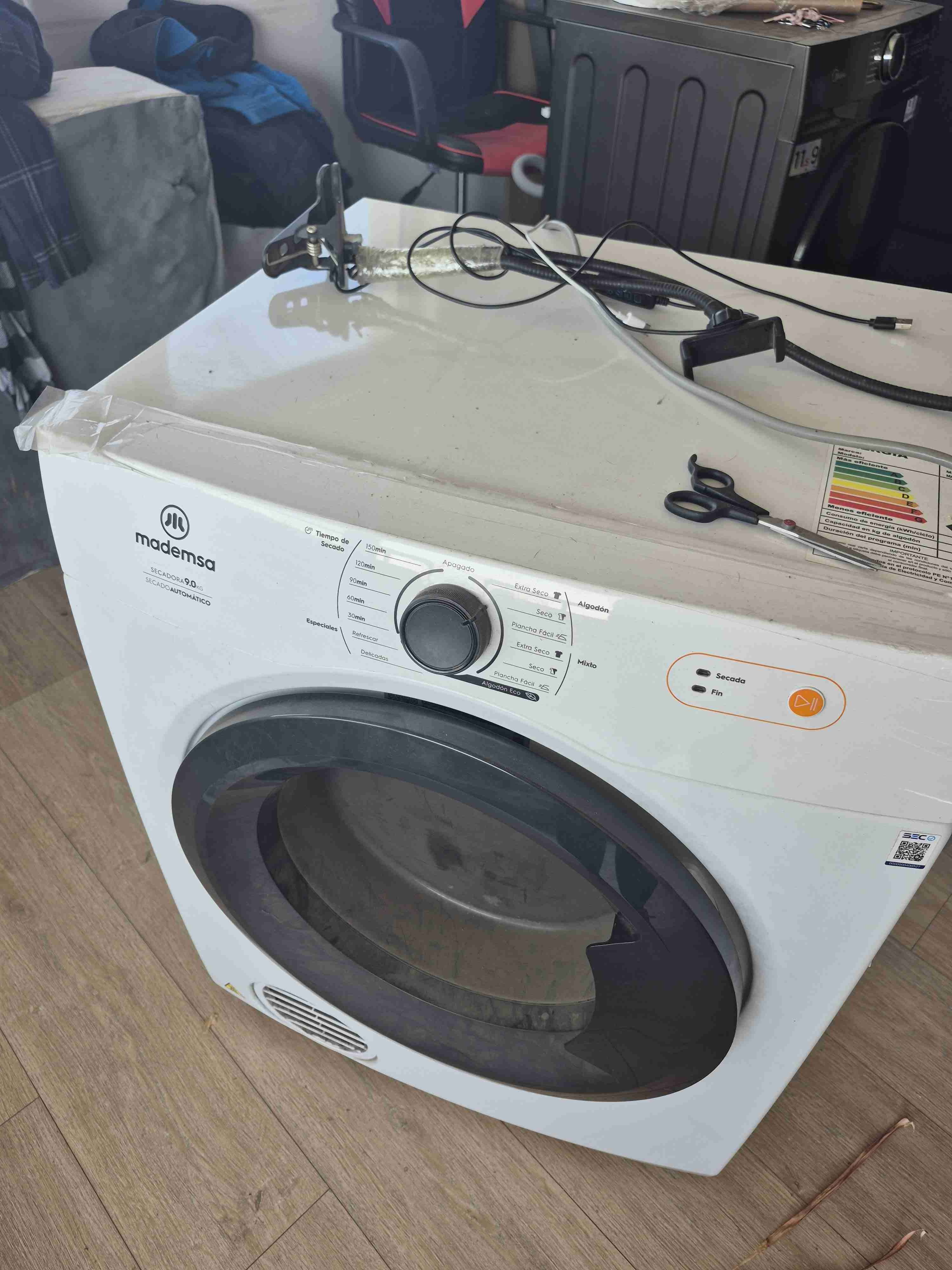 Secadora Mademsa algodon carga frontal - miniatura 3