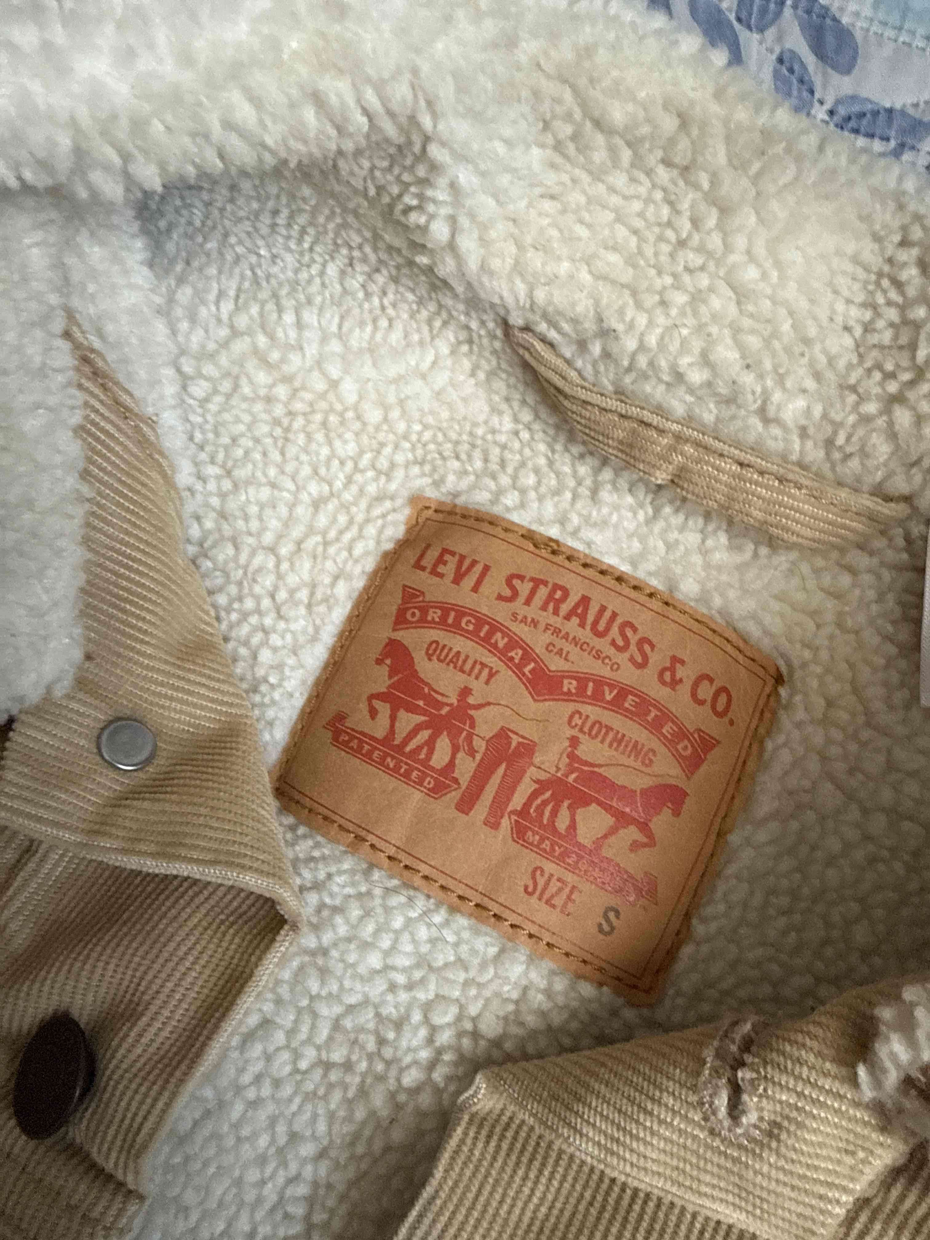 Chaqueta cotelé con forrada cordero - miniatura 2