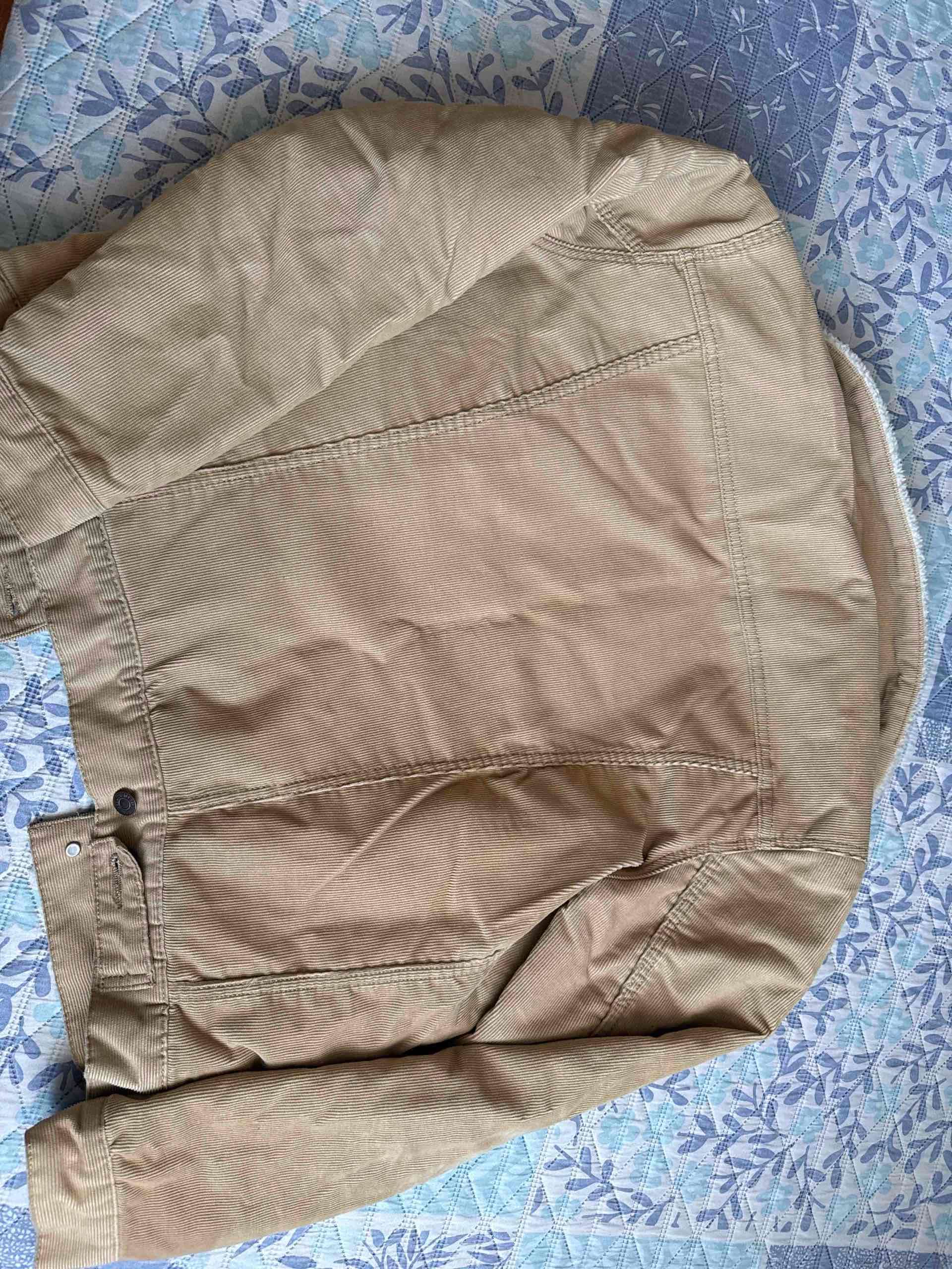 Chaqueta cotelé con forrada cordero - miniatura 3