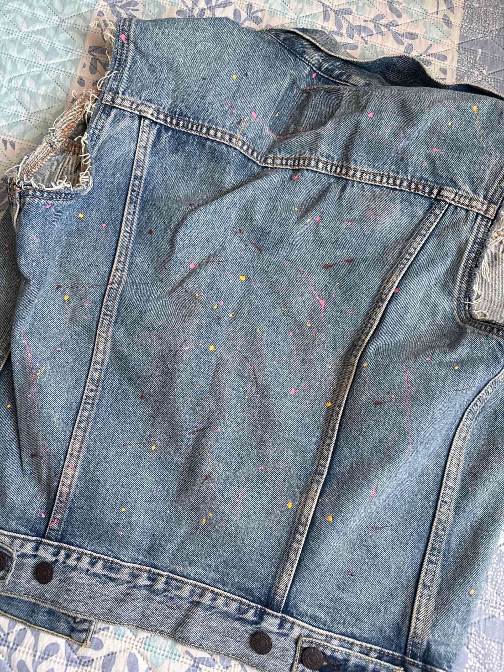 Chaleco de mezclilla sin mangas - miniatura 2