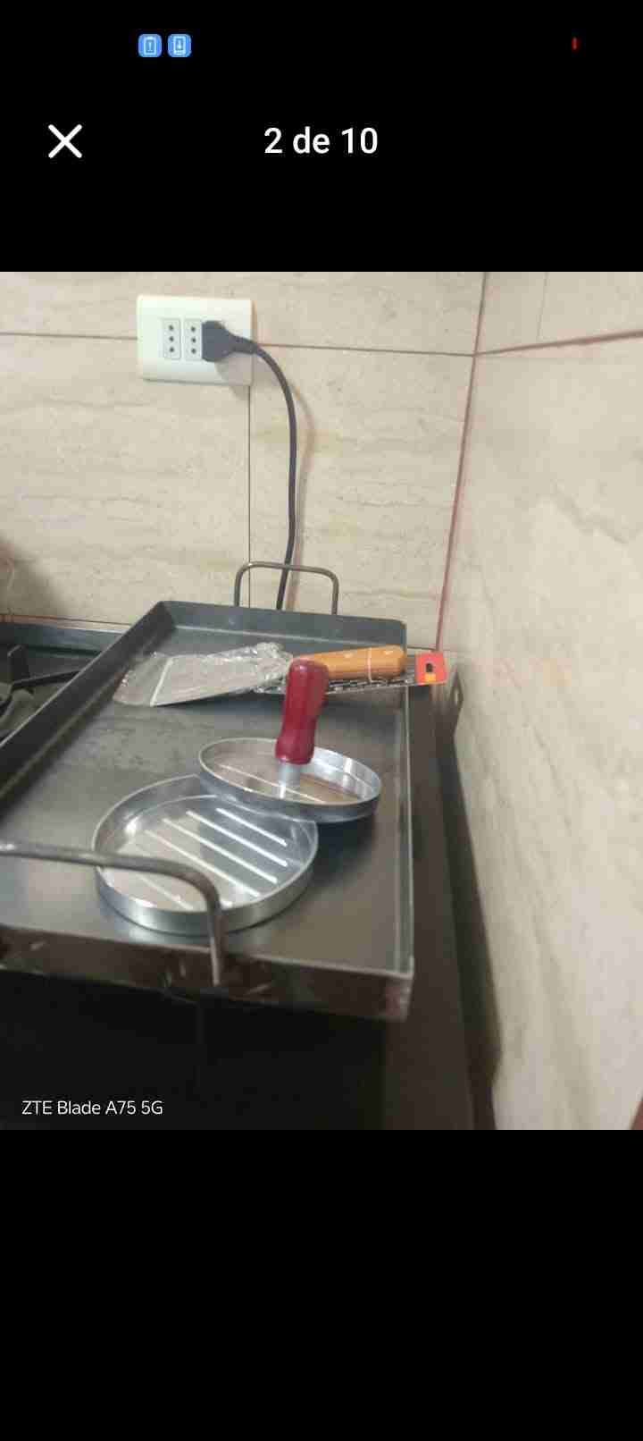 Plancha para cocina con prensa - miniatura 3