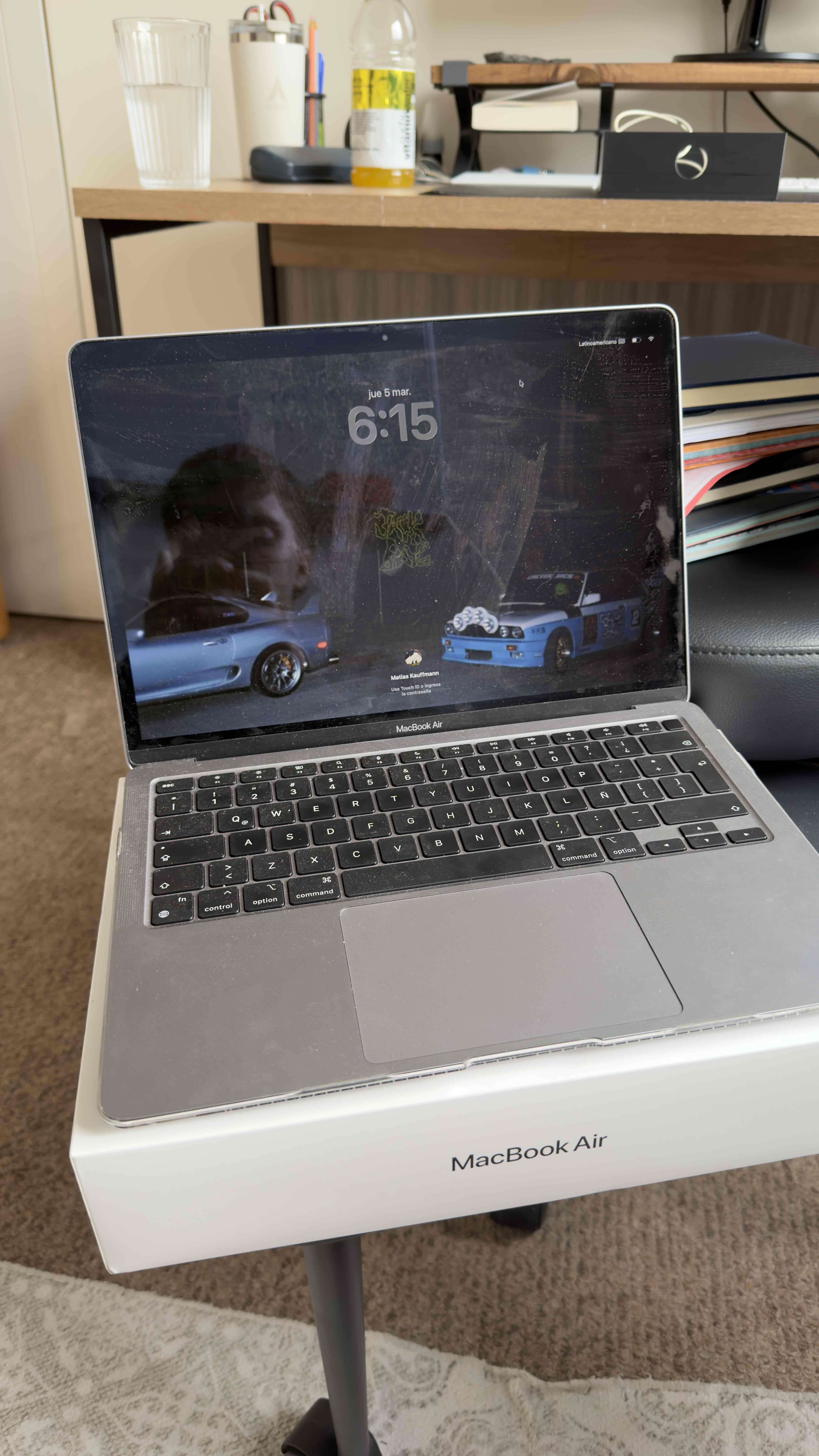 Laptop MacBook Air (M1) usado Space Grey - miniatura 2