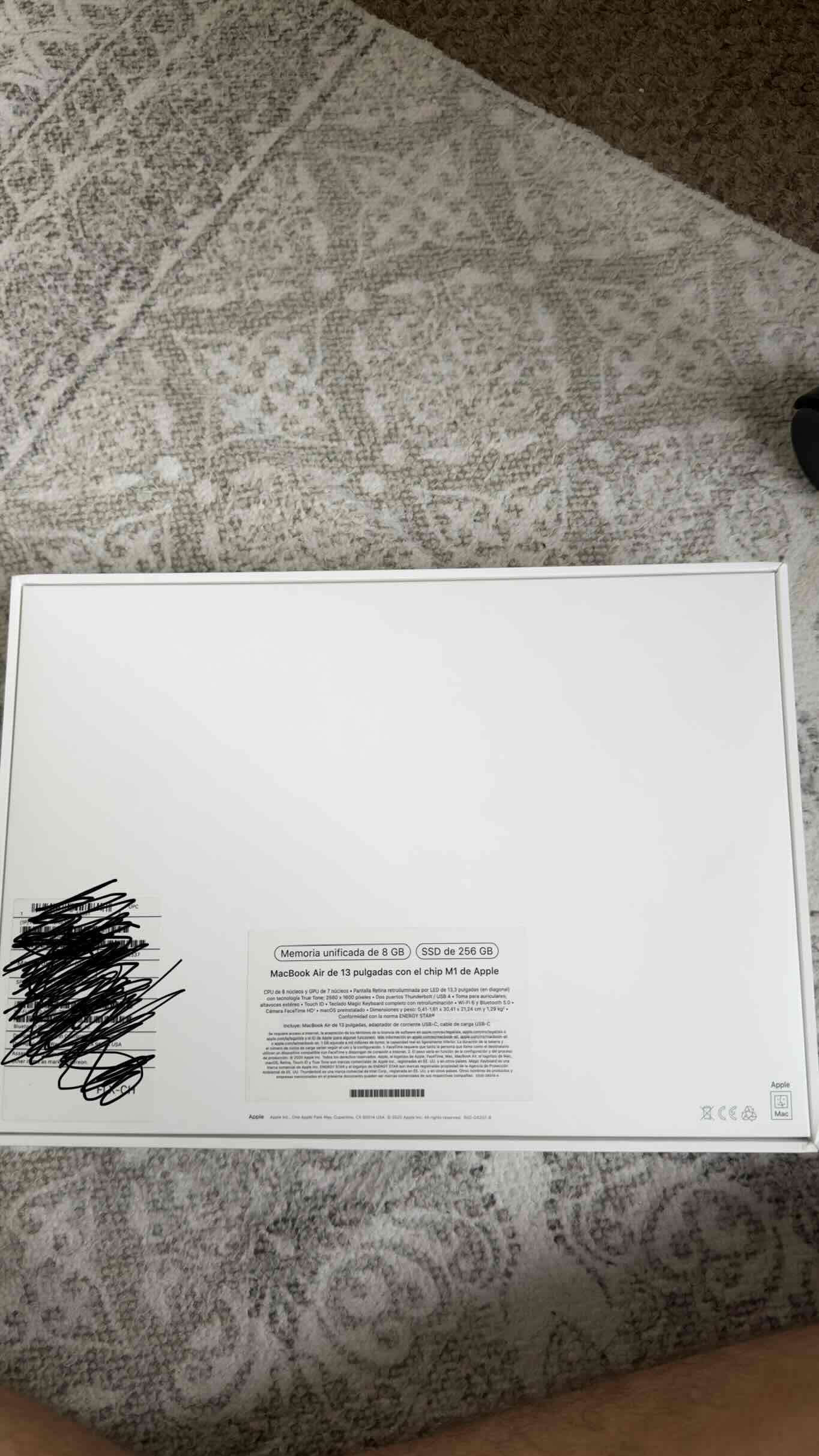 Laptop MacBook Air (M1) usado Space Grey - miniatura 4