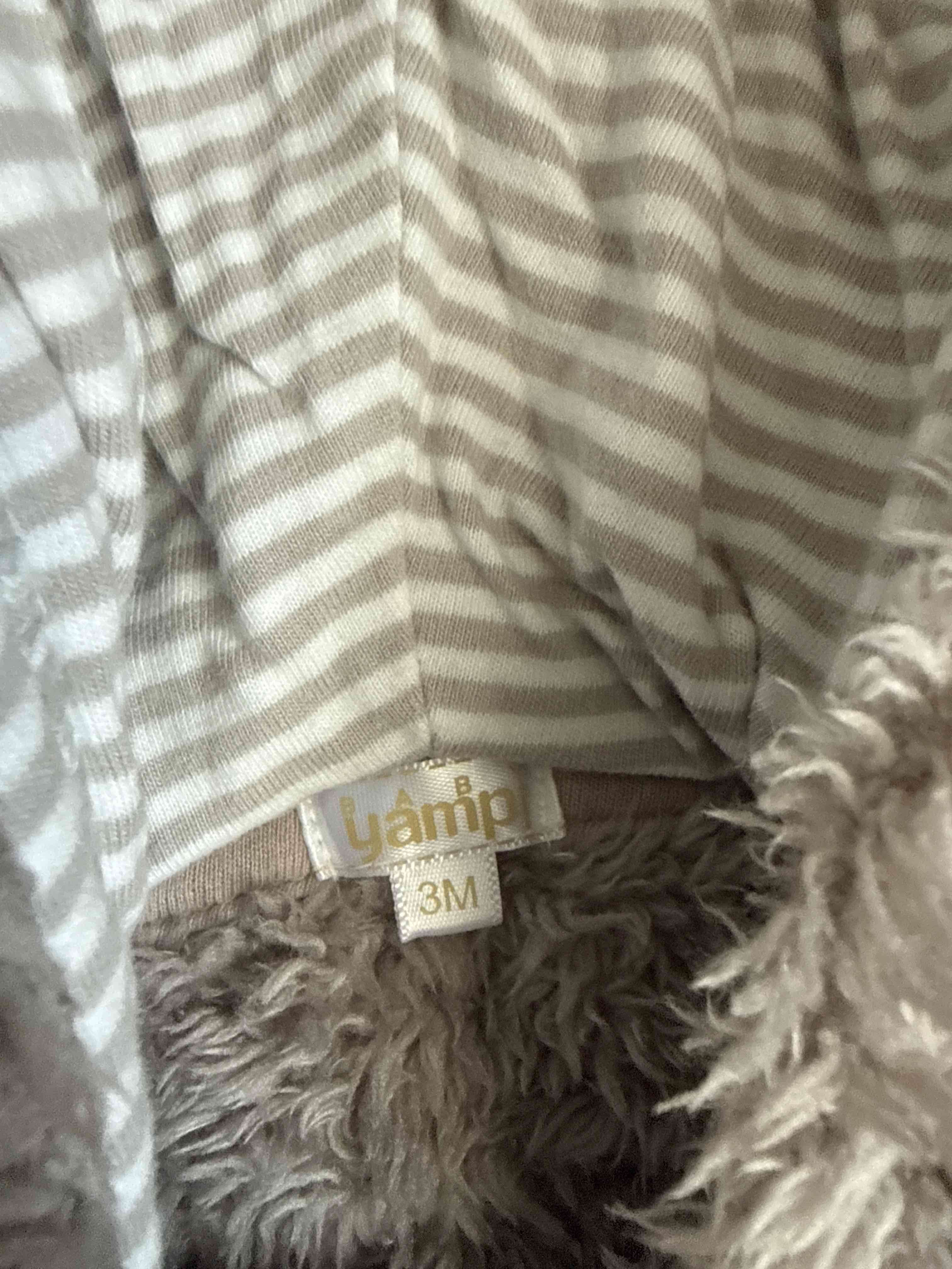 Enterito peludo bebé gris - 2