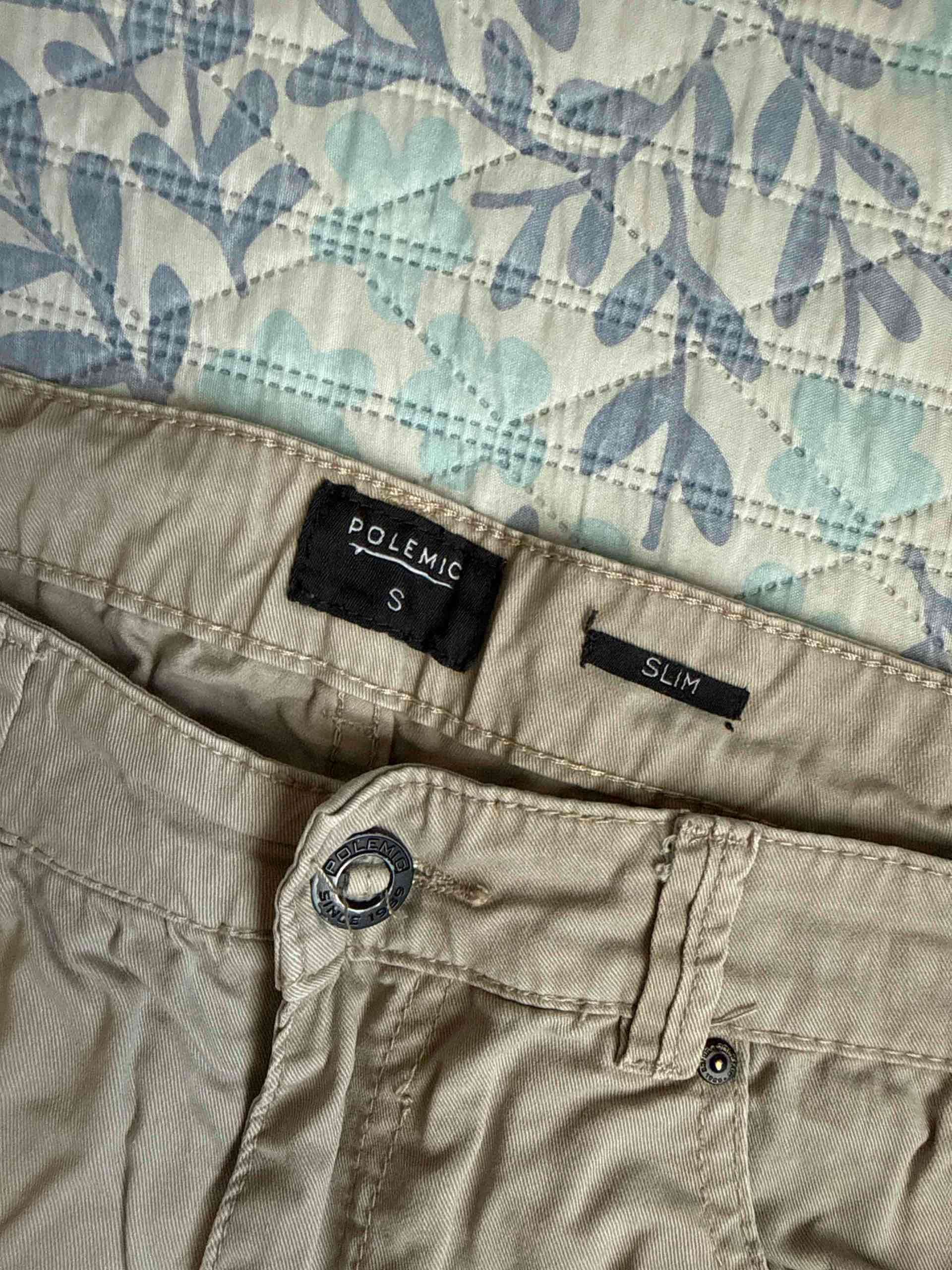 Shorts beige polemic para hombre - miniatura 2