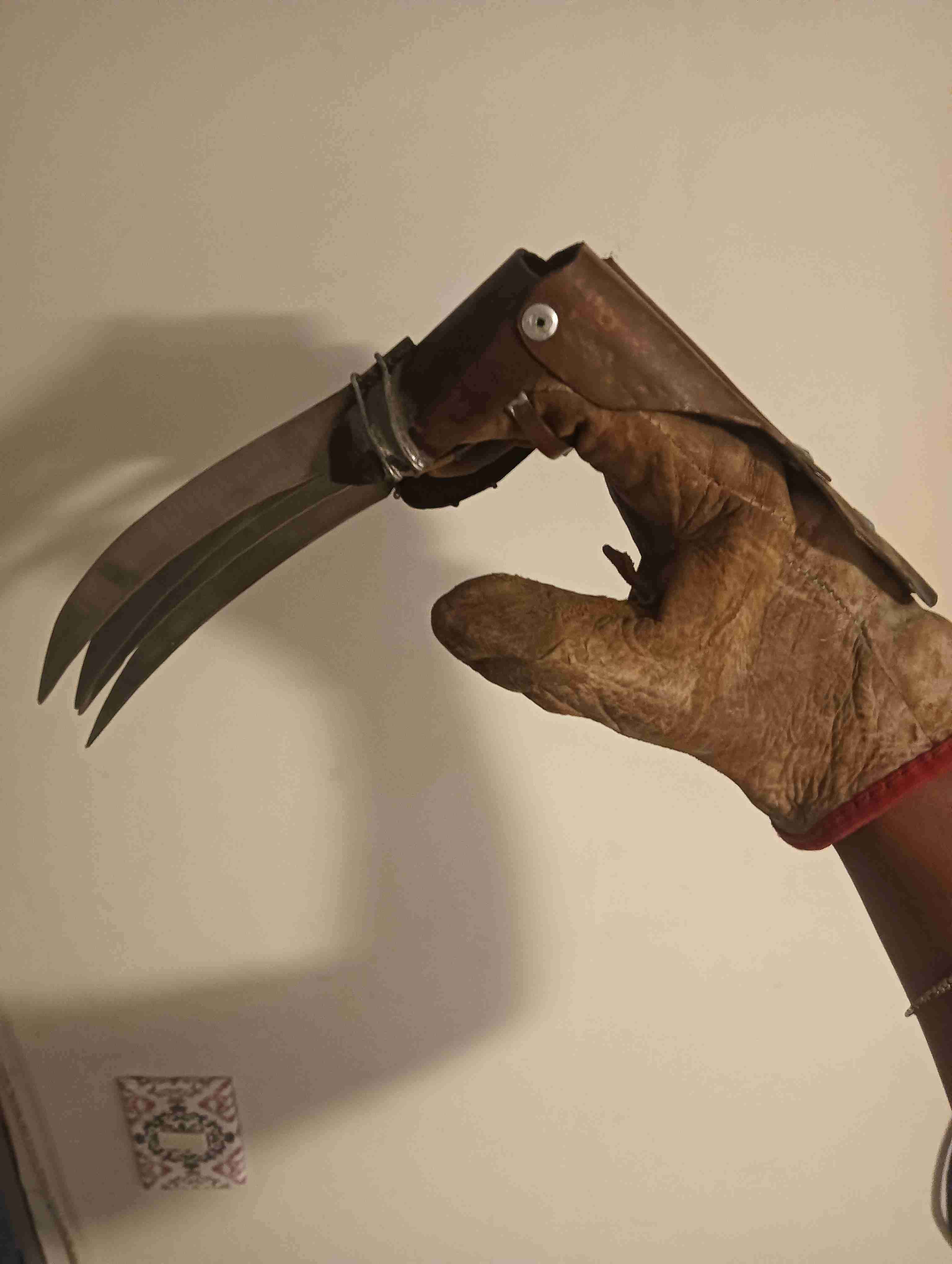 Guante de cuchillas metálicas - 4