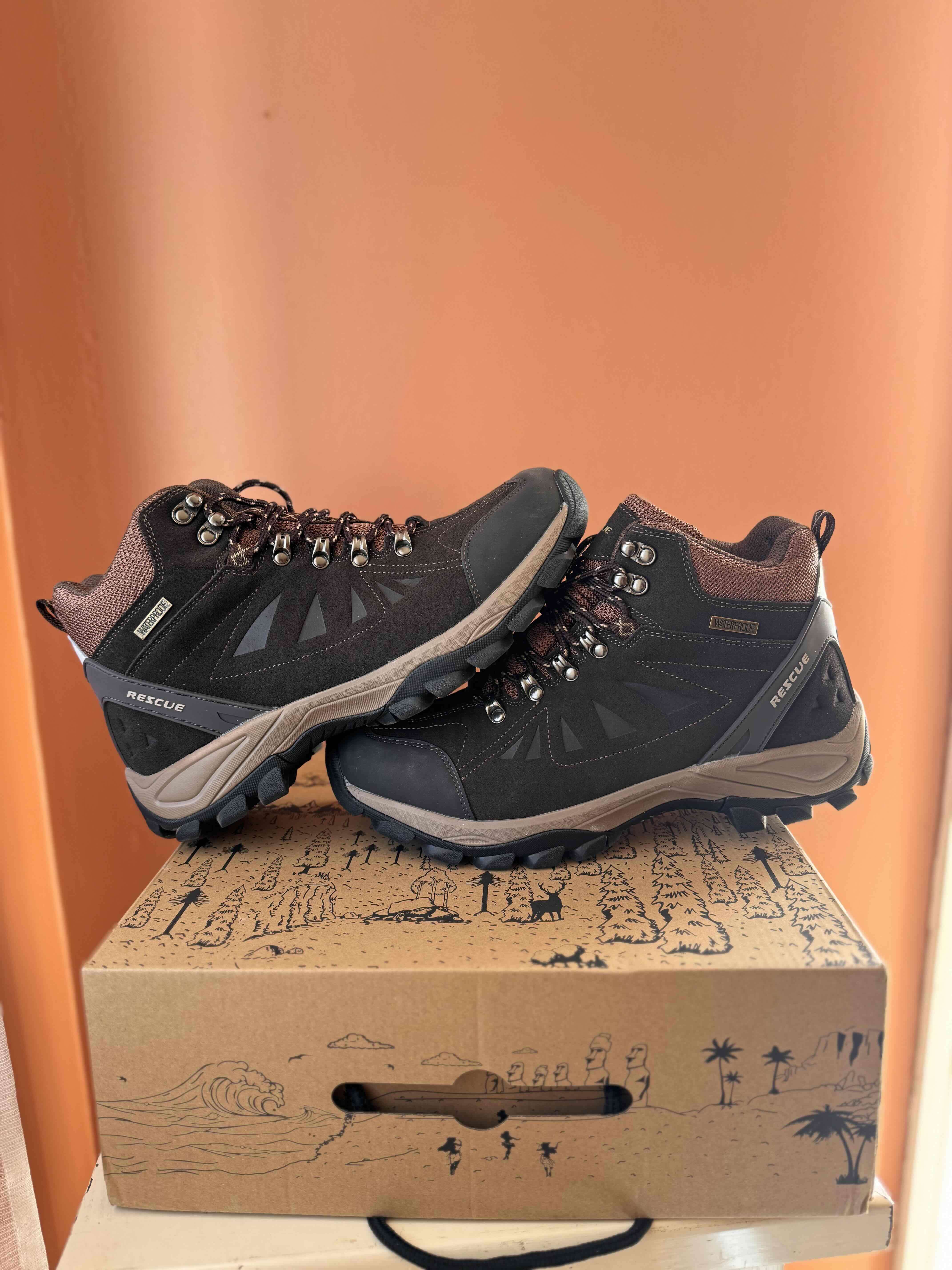 Botas de senderismo cafés - 1