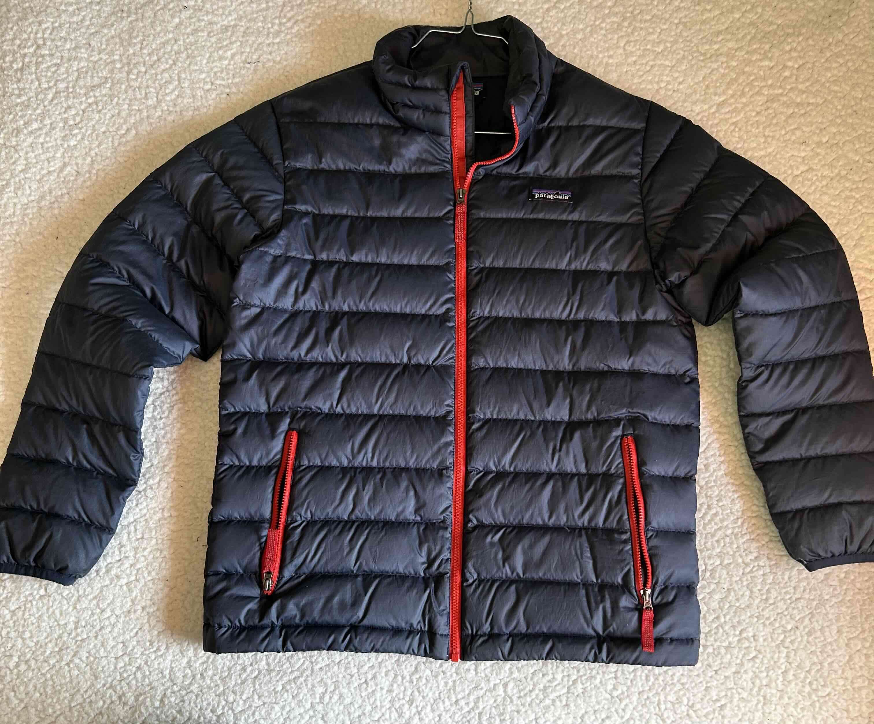 Chaqueta Patagonia pluma azul oscuro - miniatura 2