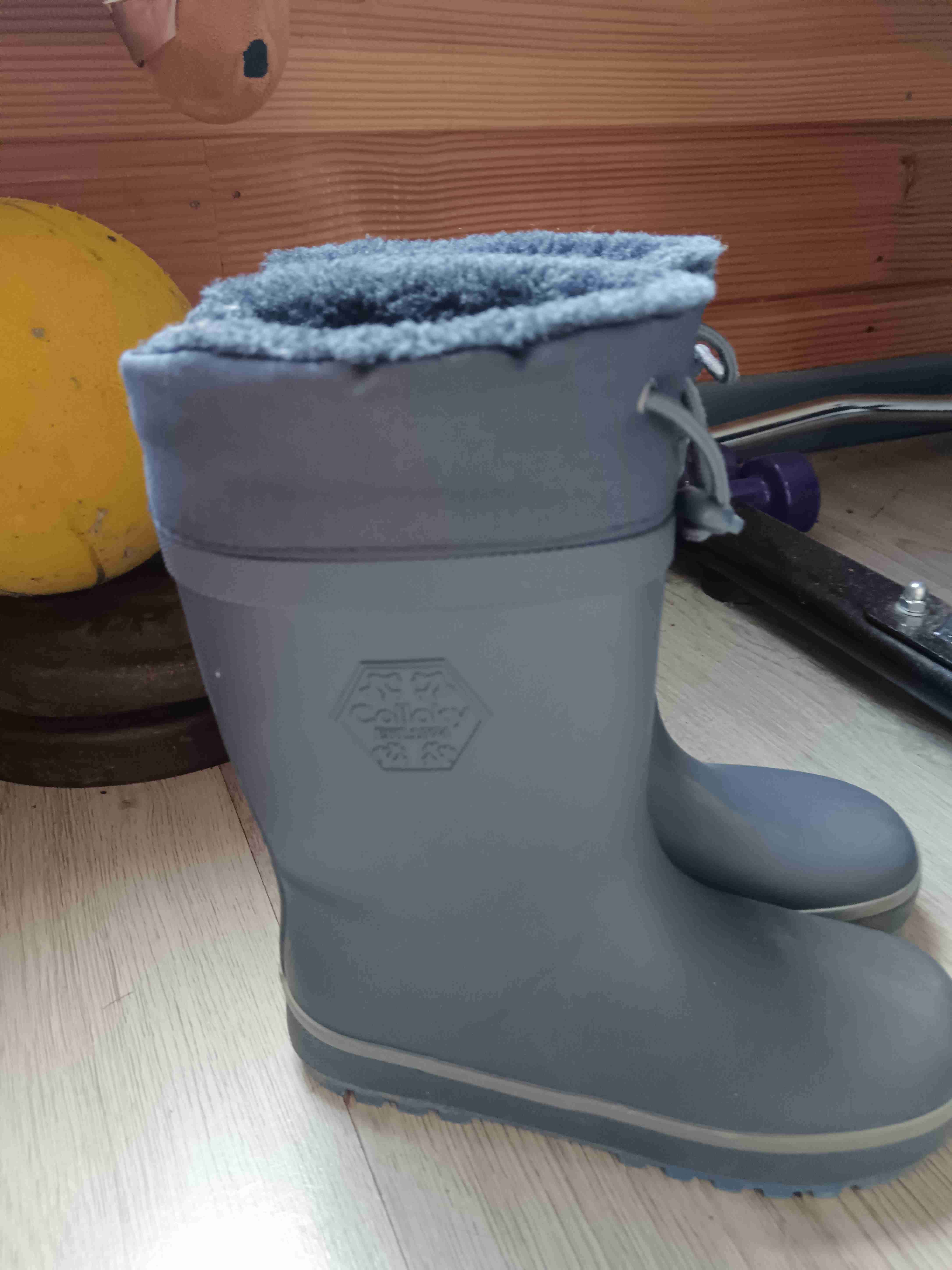 Botas impermeables azules - miniatura 2