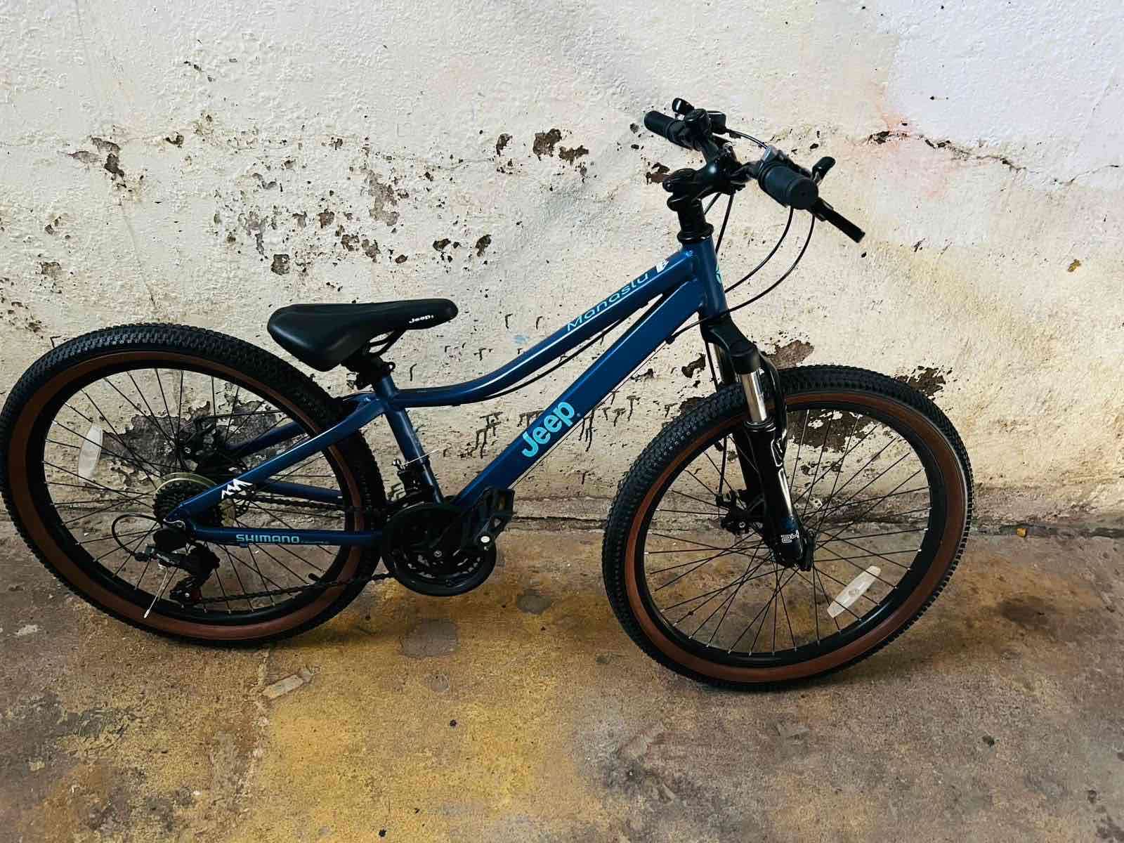 Bicicleta Jeep azul con Shimano - 1