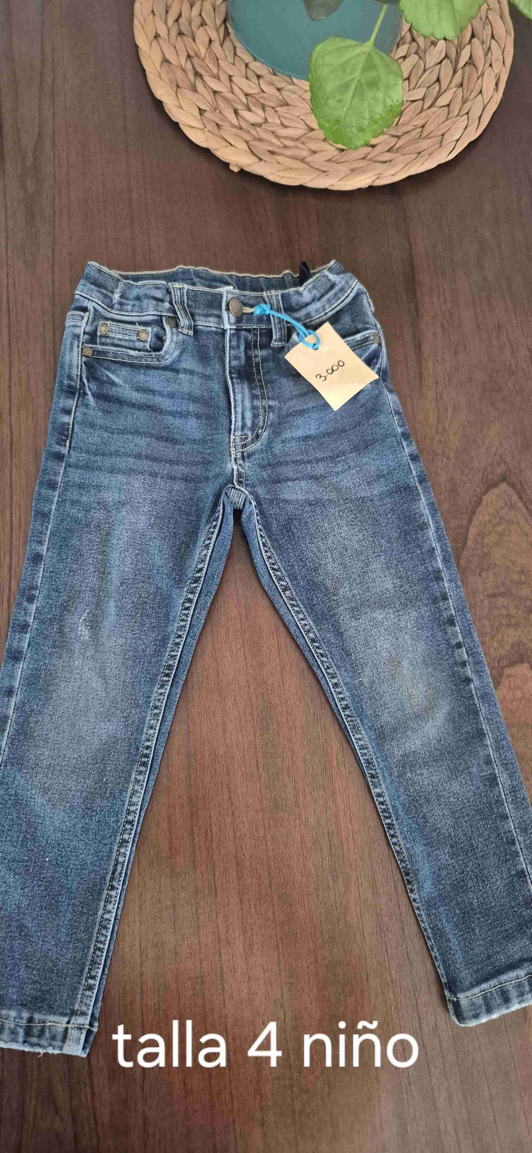 Jeans niño talla 4
