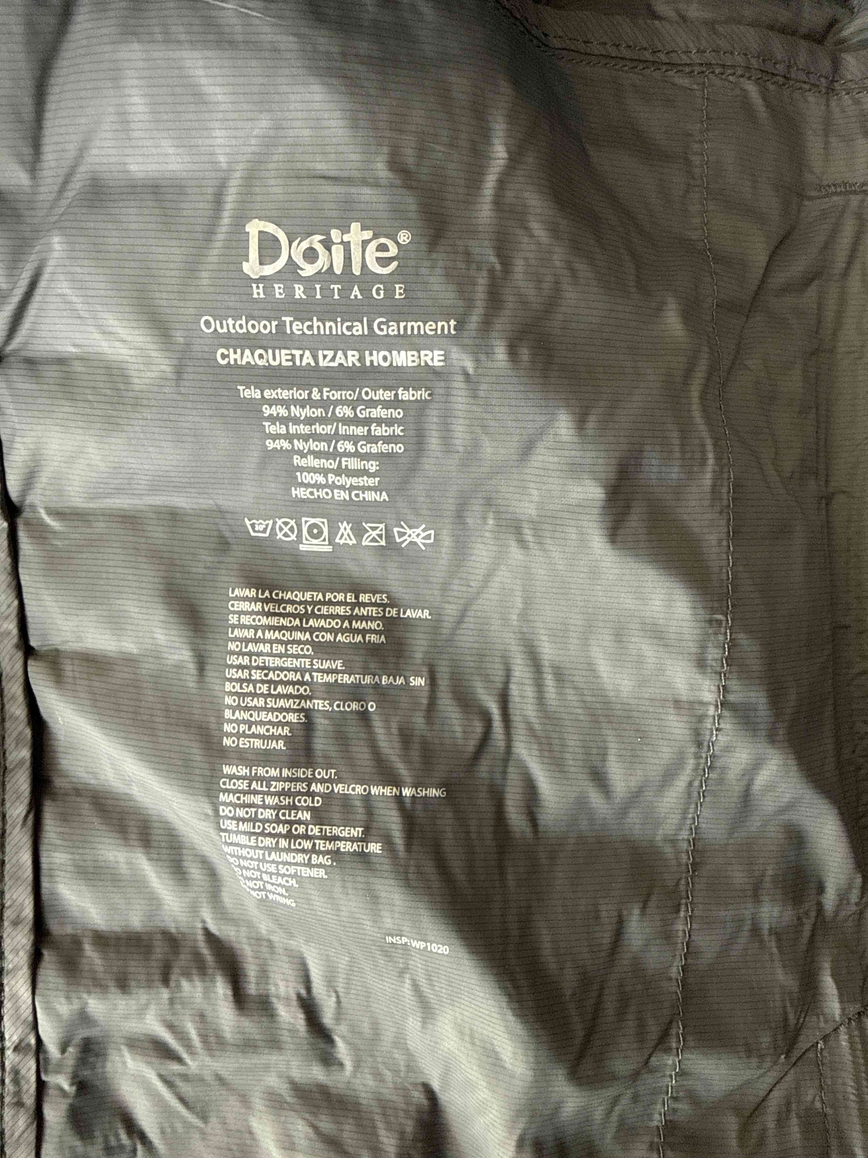 Chaqueta gris acolchada - miniatura 2