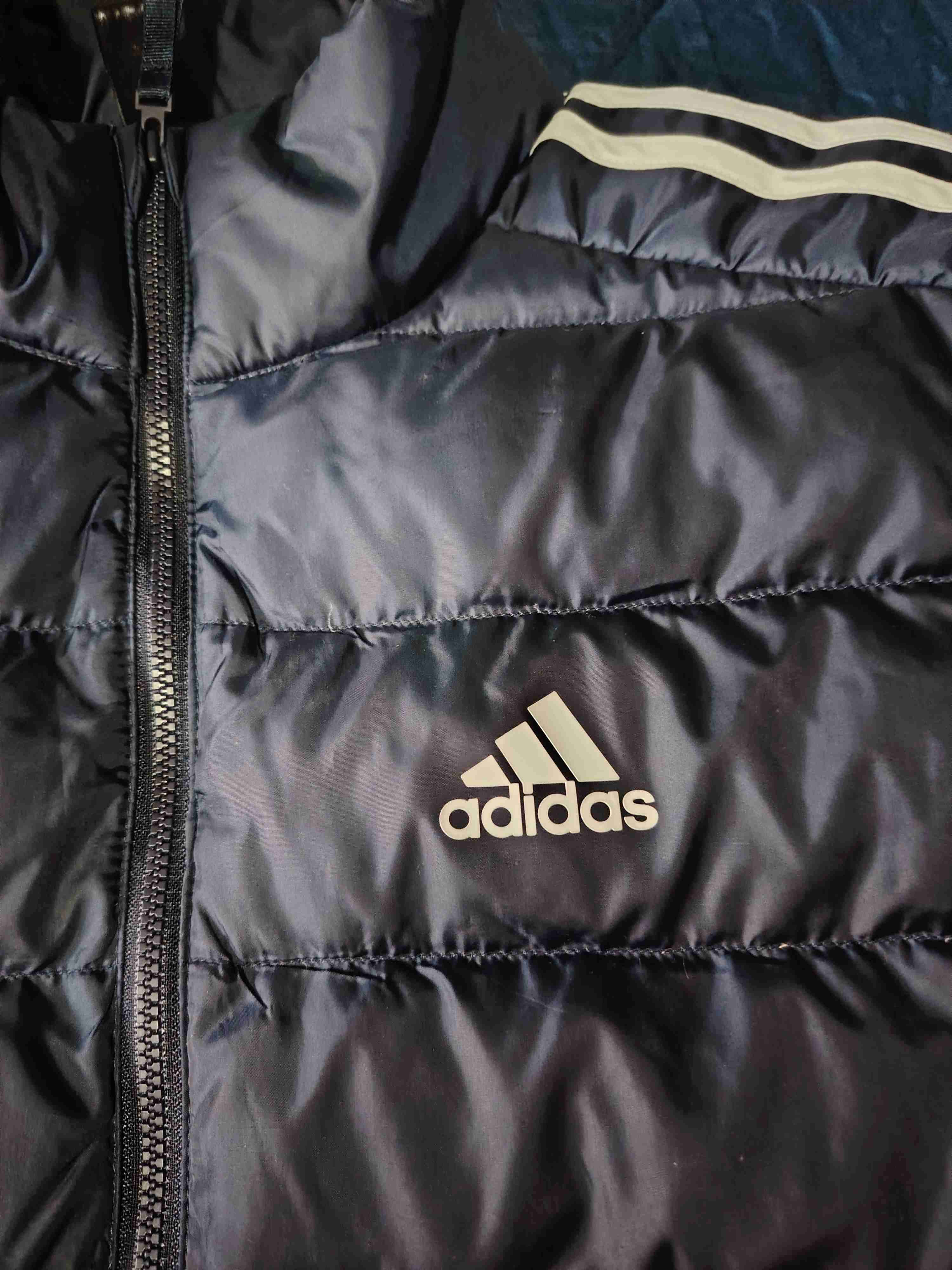 Chaqueta Adidas azul acolchada - miniatura 2