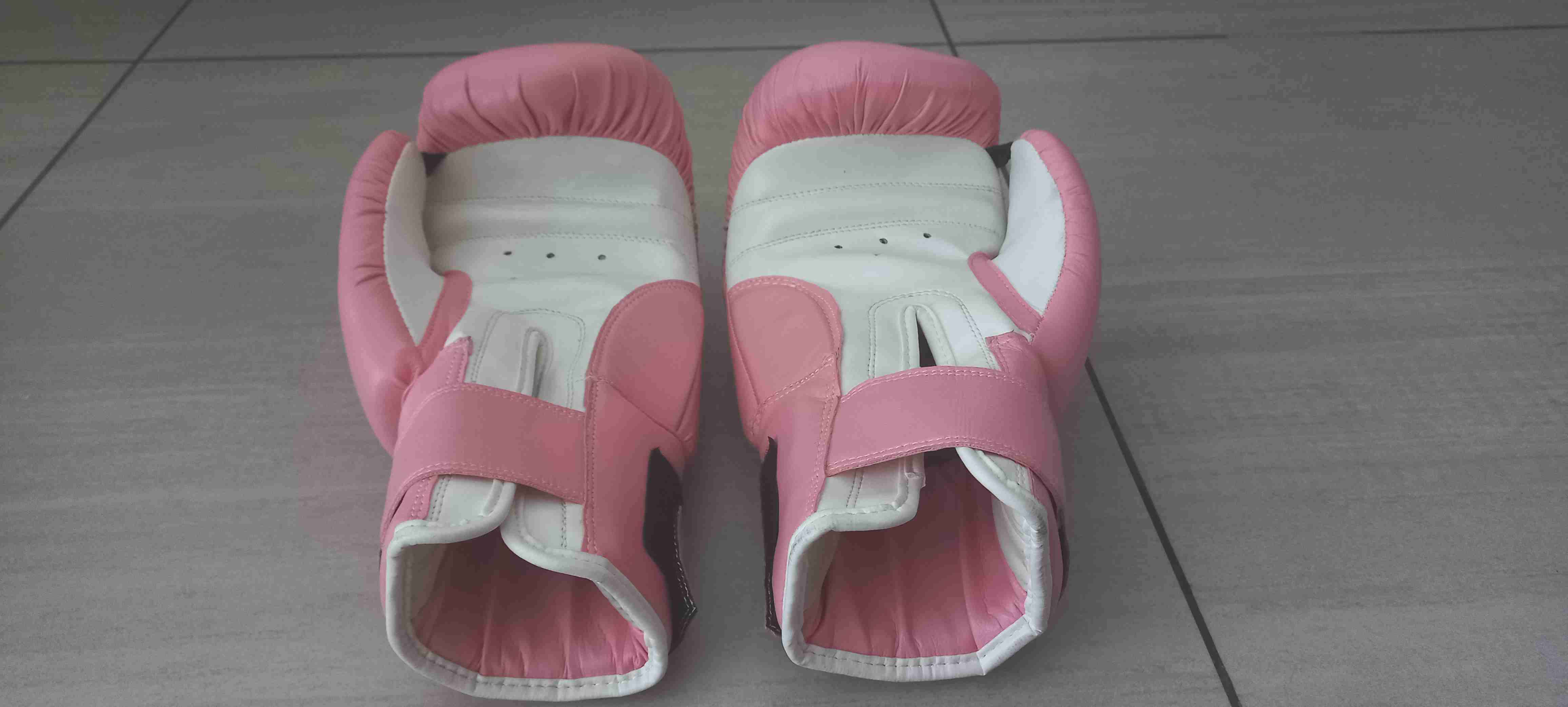 Guantes de boxeo rosas Super Star - miniatura 2