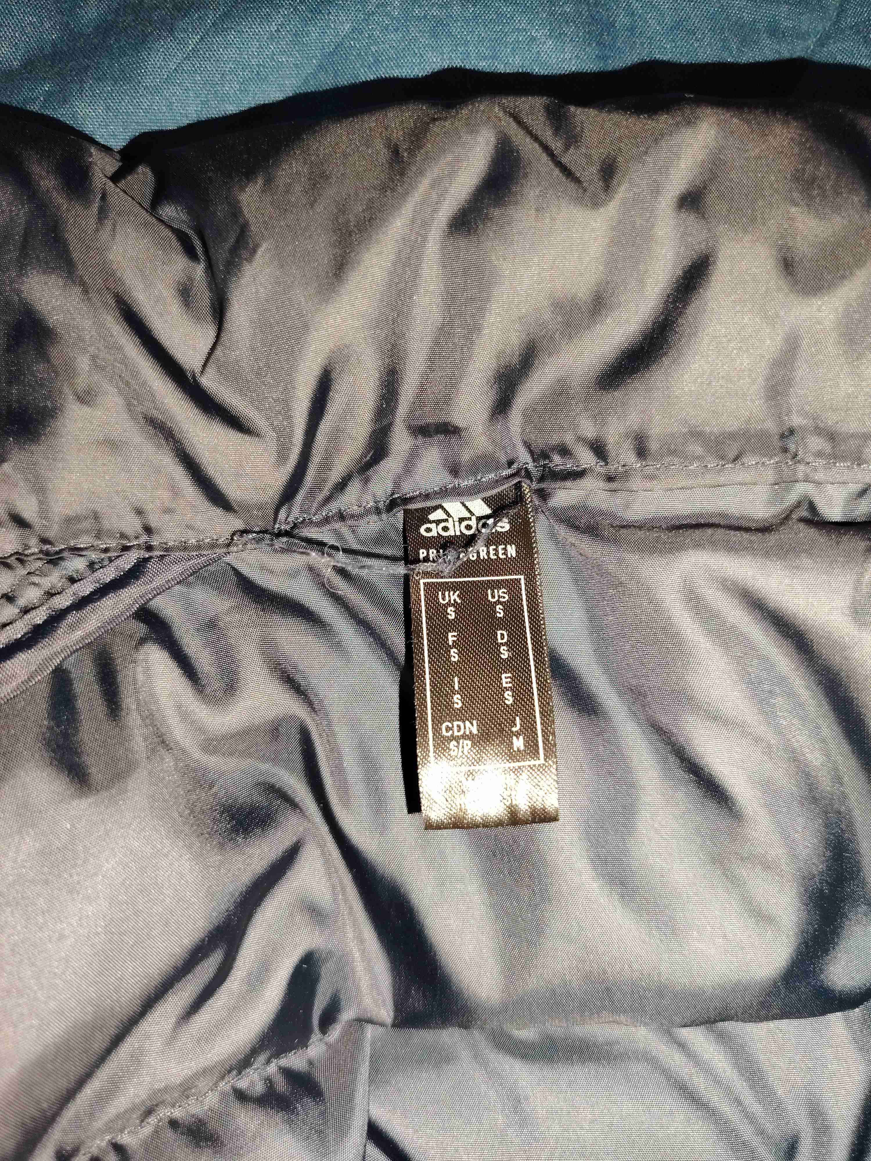 Chaqueta Adidas azul acolchada - miniatura 3