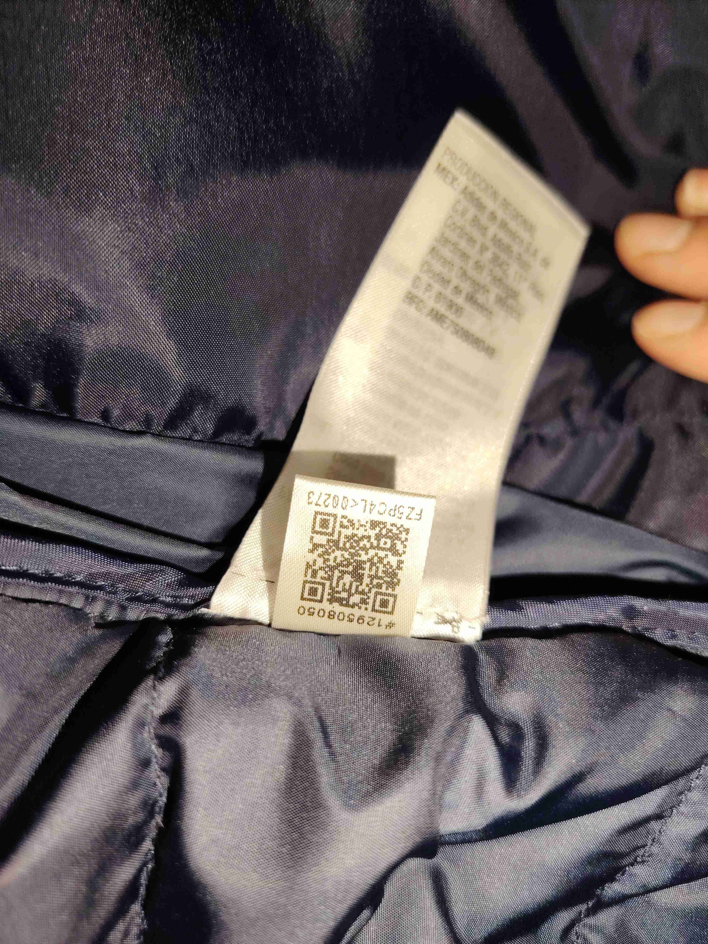 Chaqueta Adidas azul acolchada - miniatura 6