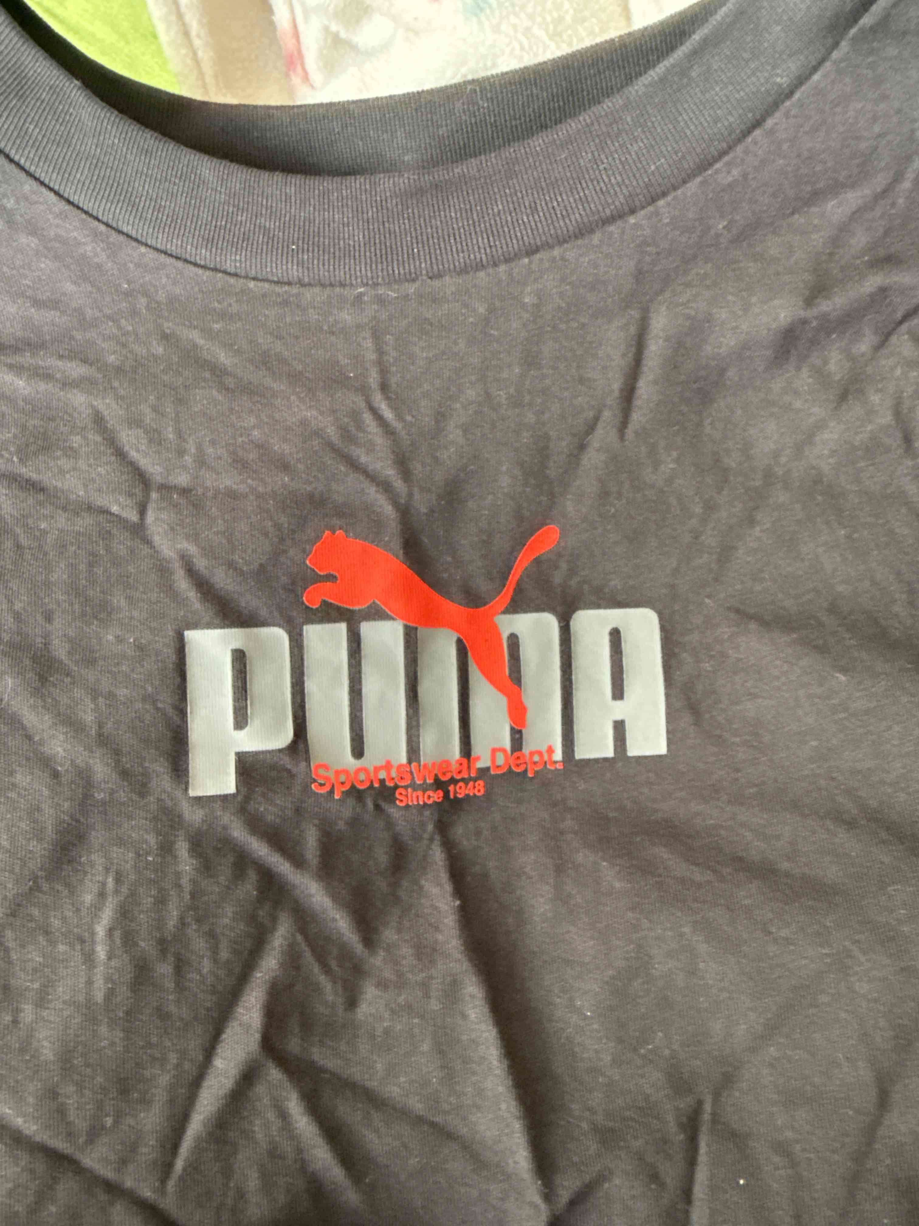 Polera negra Puma deportiva - 2