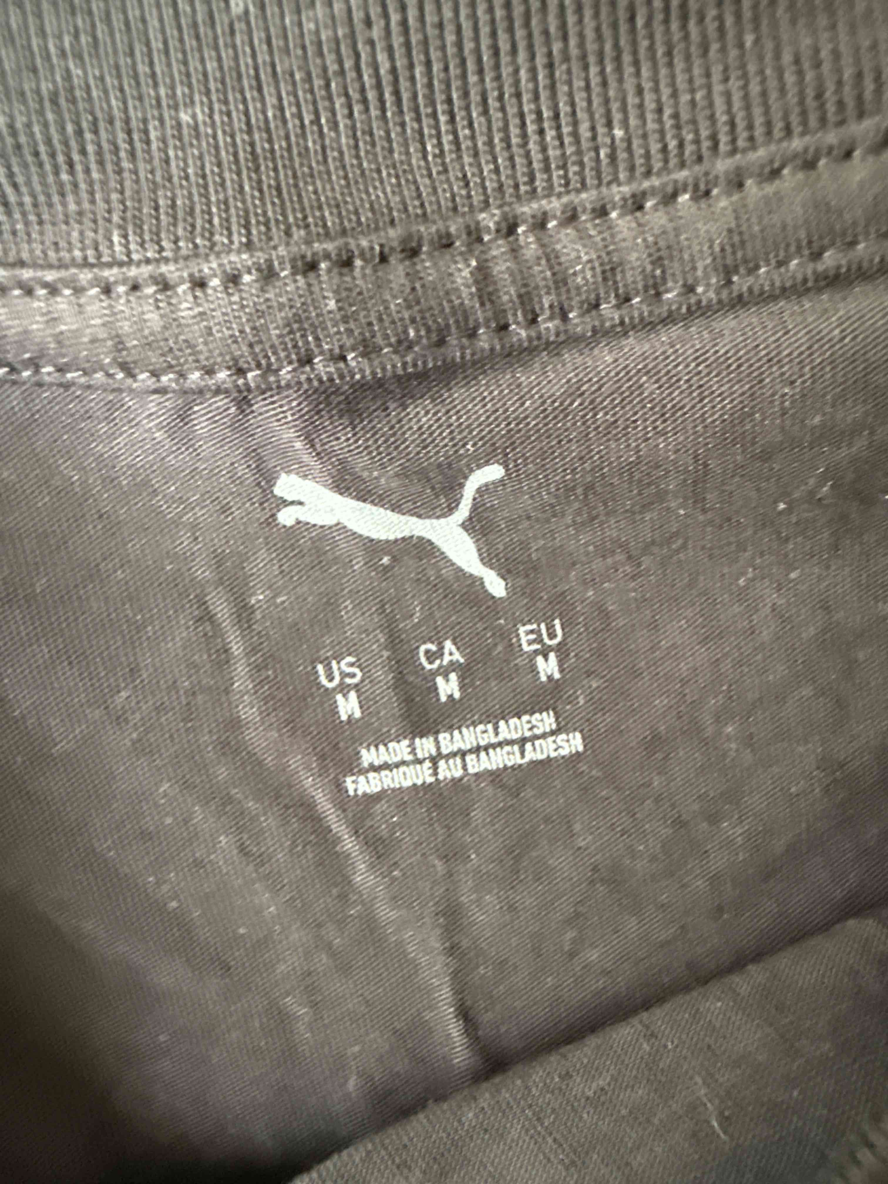 Polera negra Puma deportiva - 3