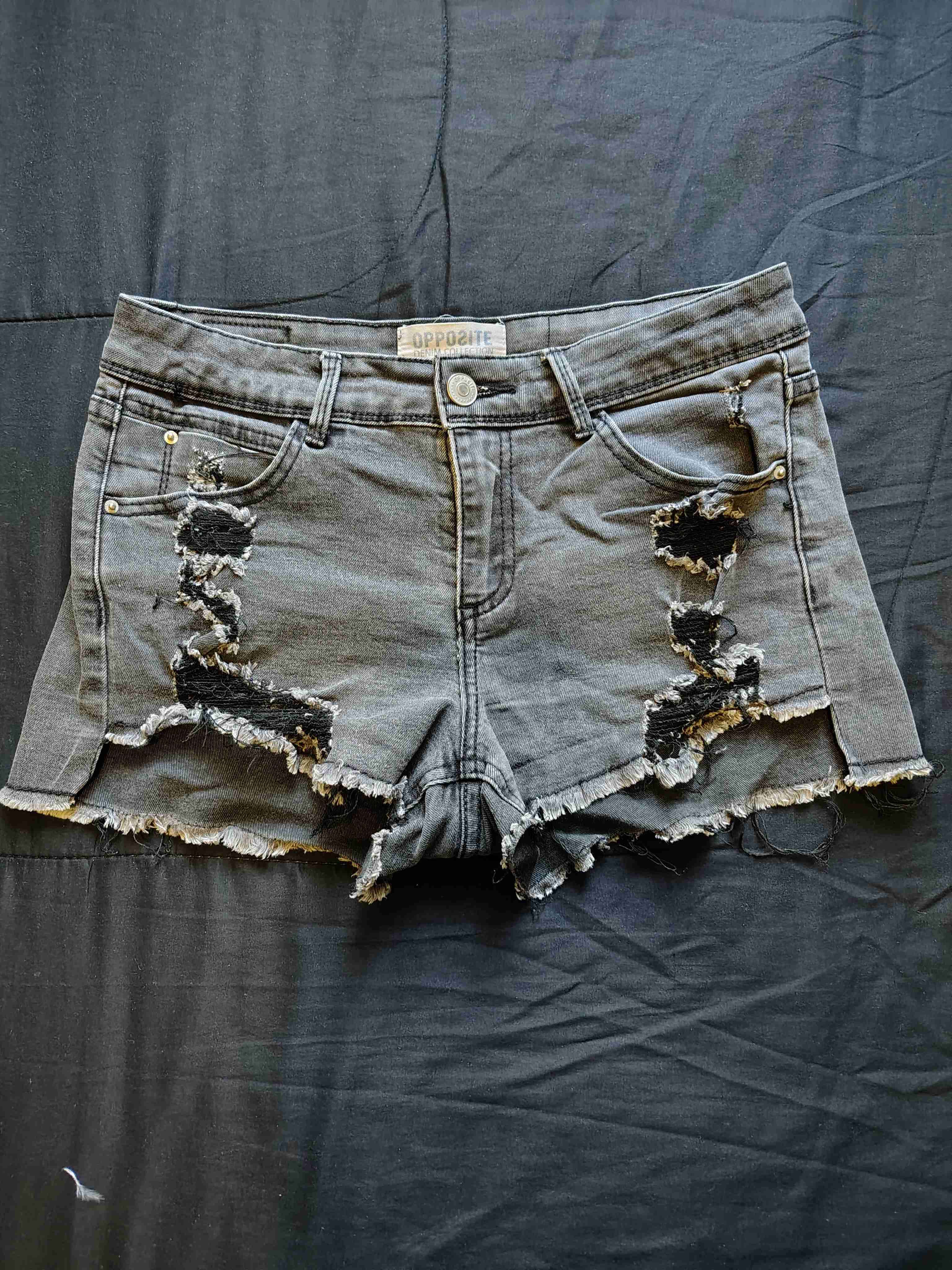 Pack de 3 Shorts de mezclilla desgastados - miniatura 3