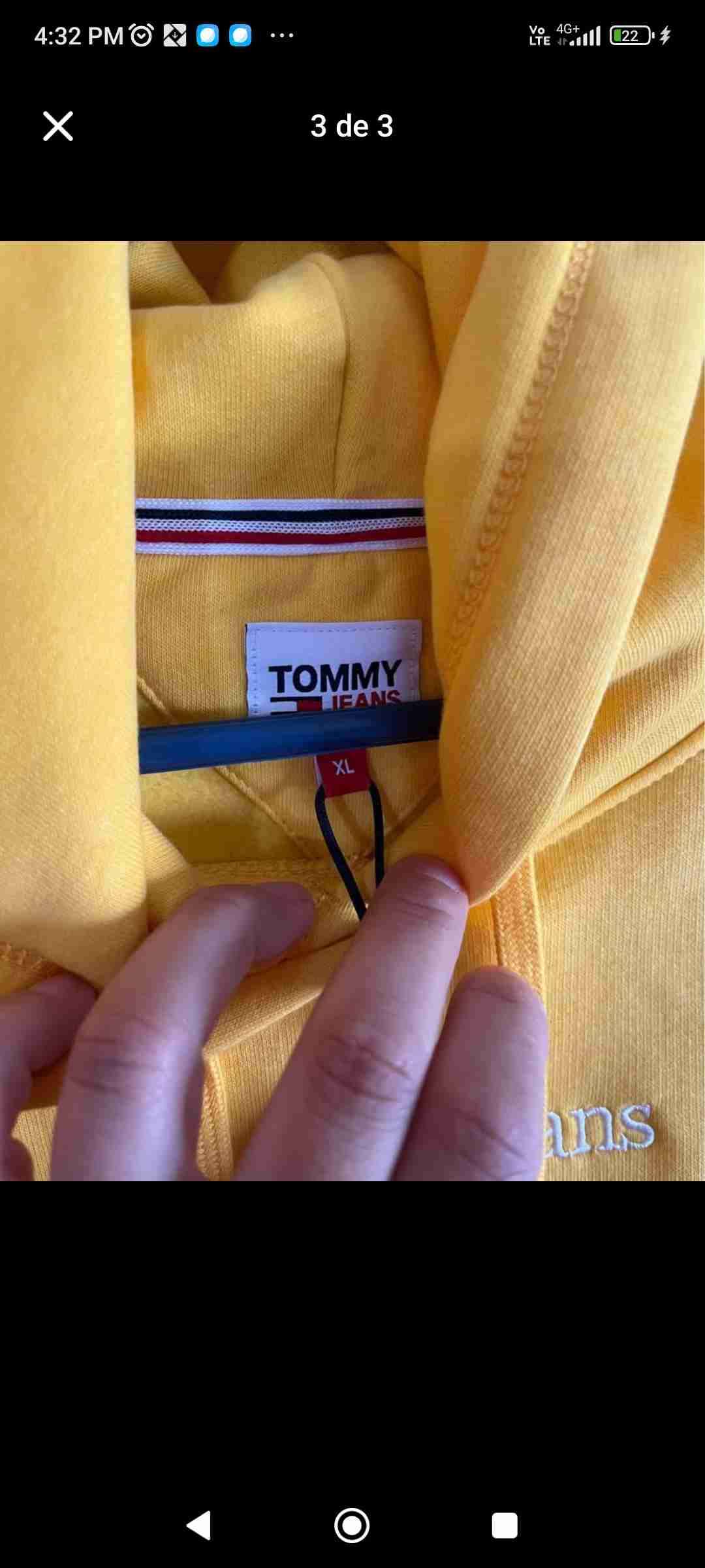 Poleron Tommy Hilfiger mujer talla L - miniatura 3