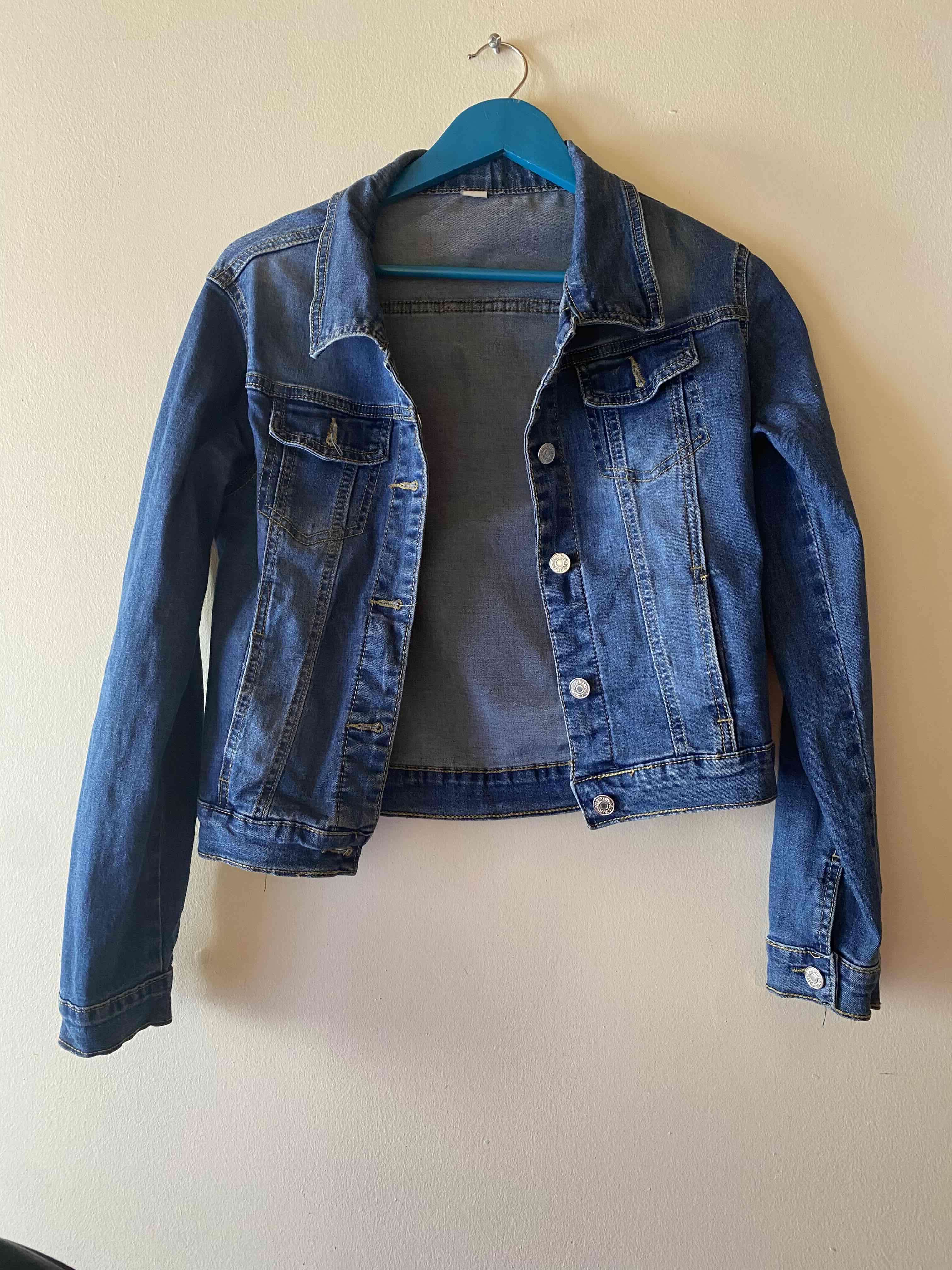 Chaqueta  mezclilla azul