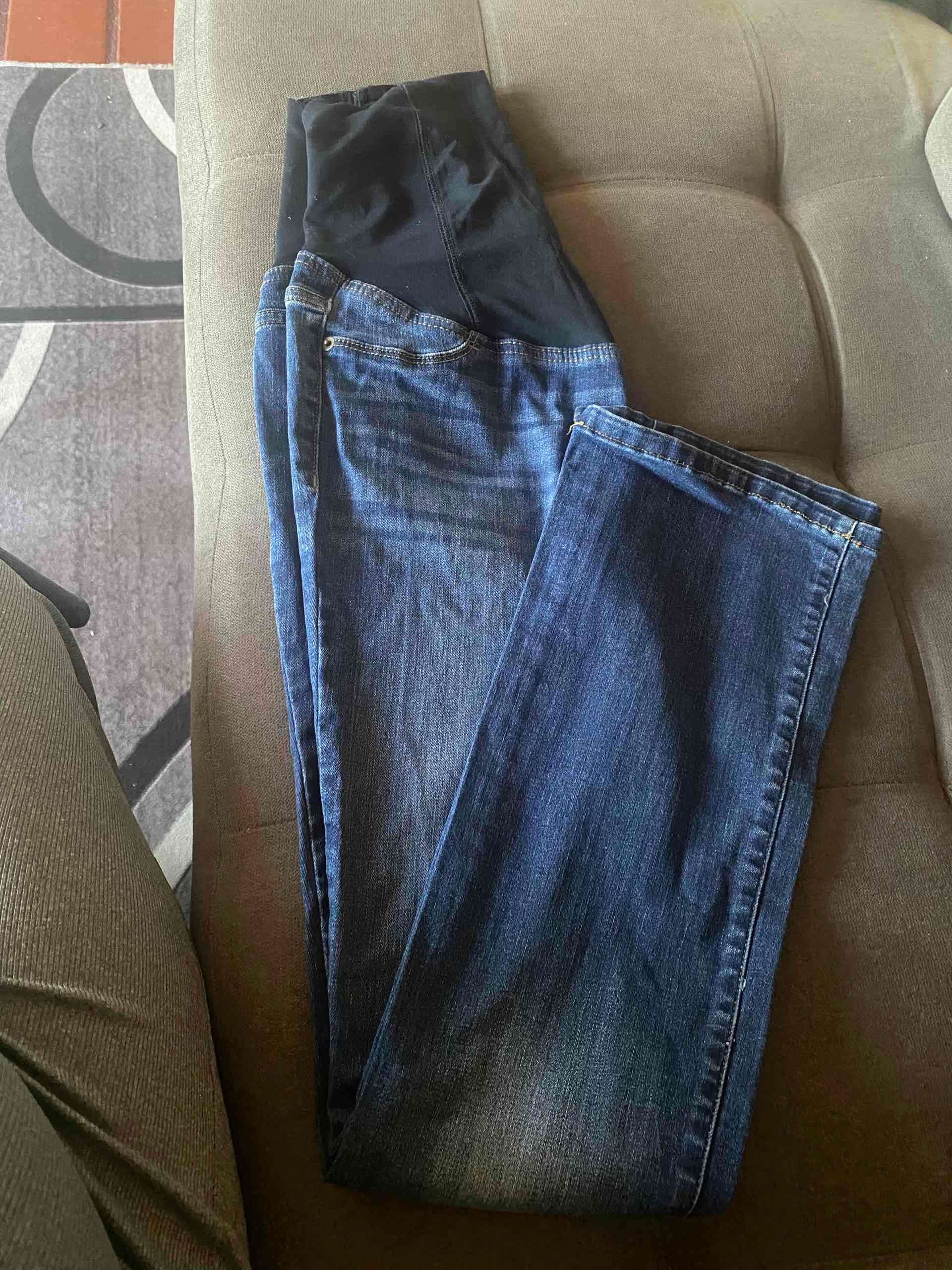 Jeans de maternidad azul - 1