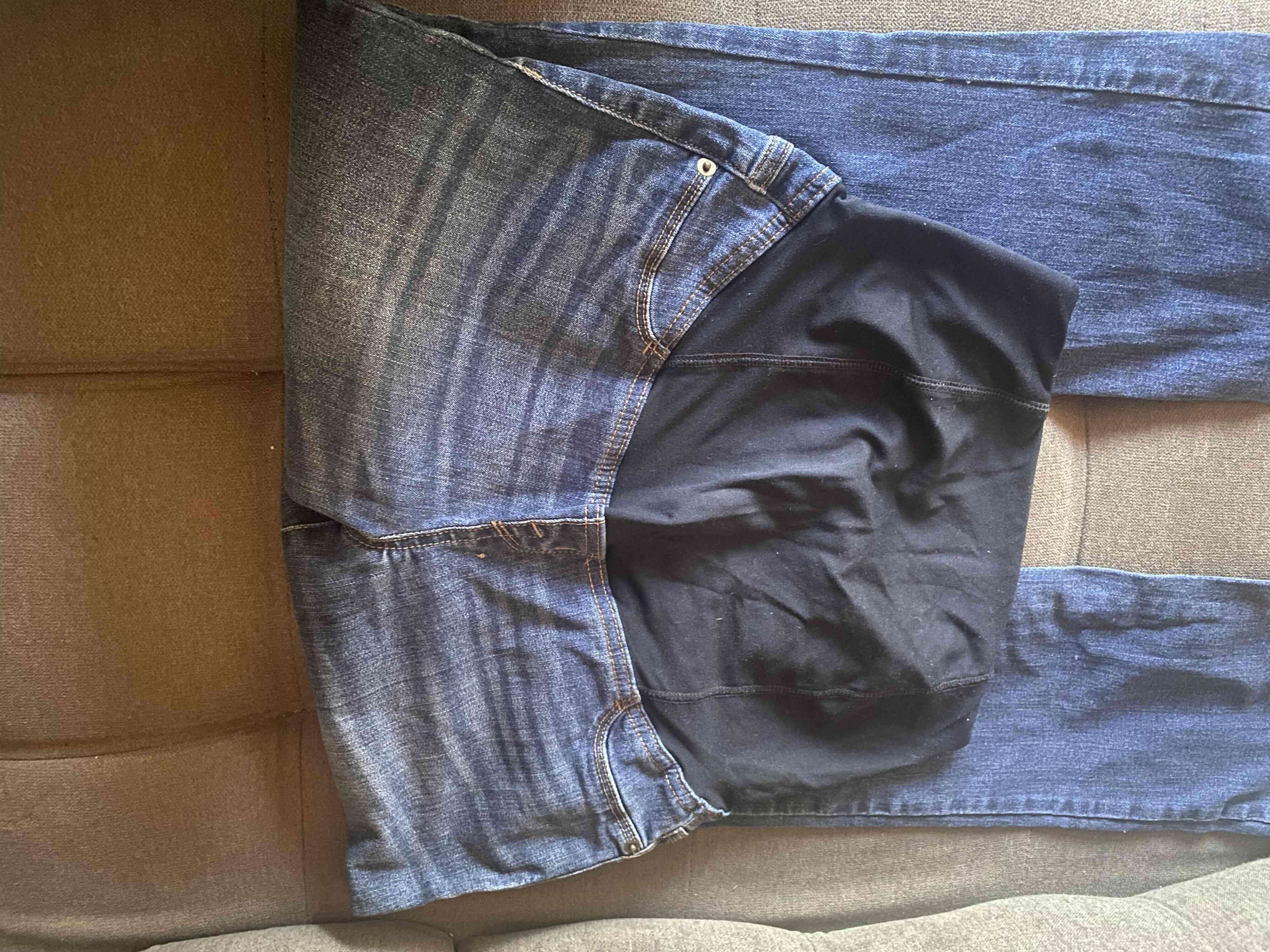 Jeans de maternidad azul - 2
