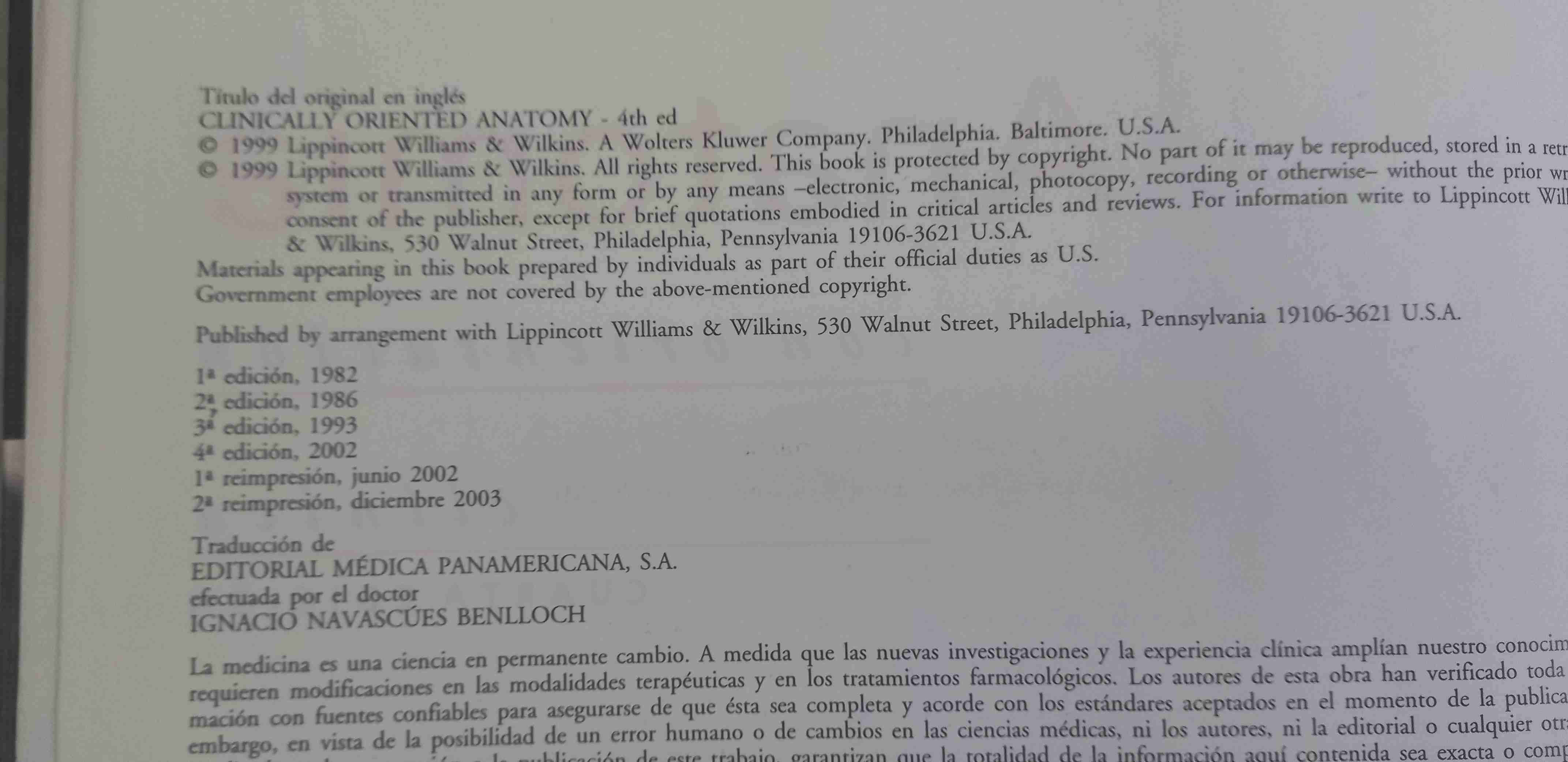 Libro Anatomía con orientación clínica - miniatura 4