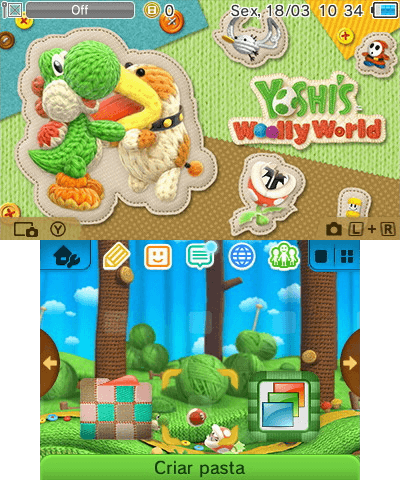 Juego Nintendo 3DS Yoshi's Woolly World - miniatura 2
