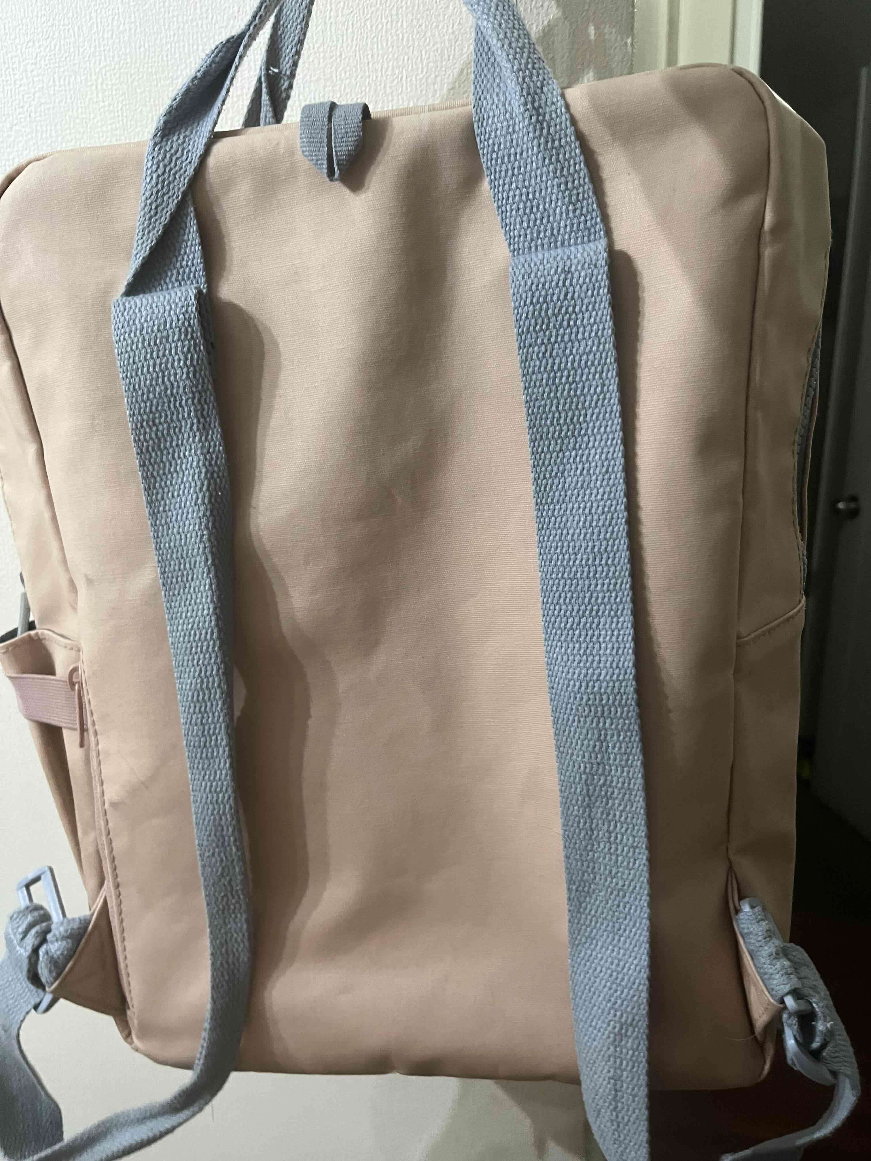 Mochila rosa claro y verde Xtrem - miniatura 2