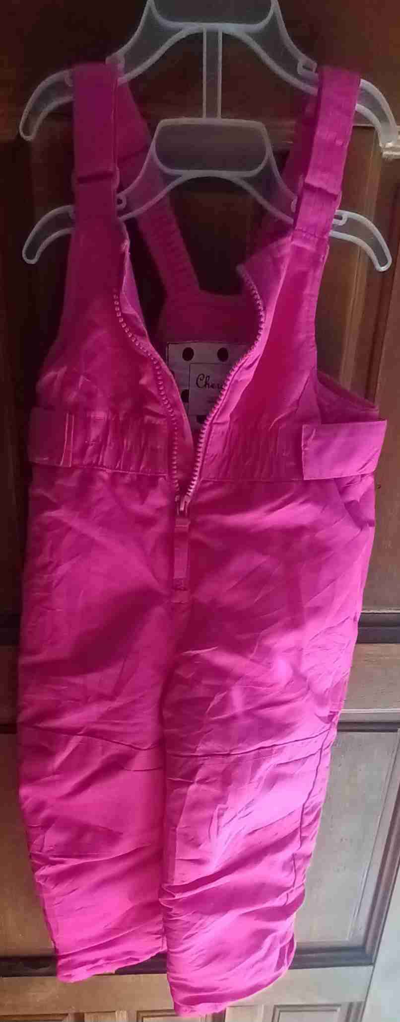 Jardinera  de nieve - lluvia ☔️-rosado 3T - miniatura 2