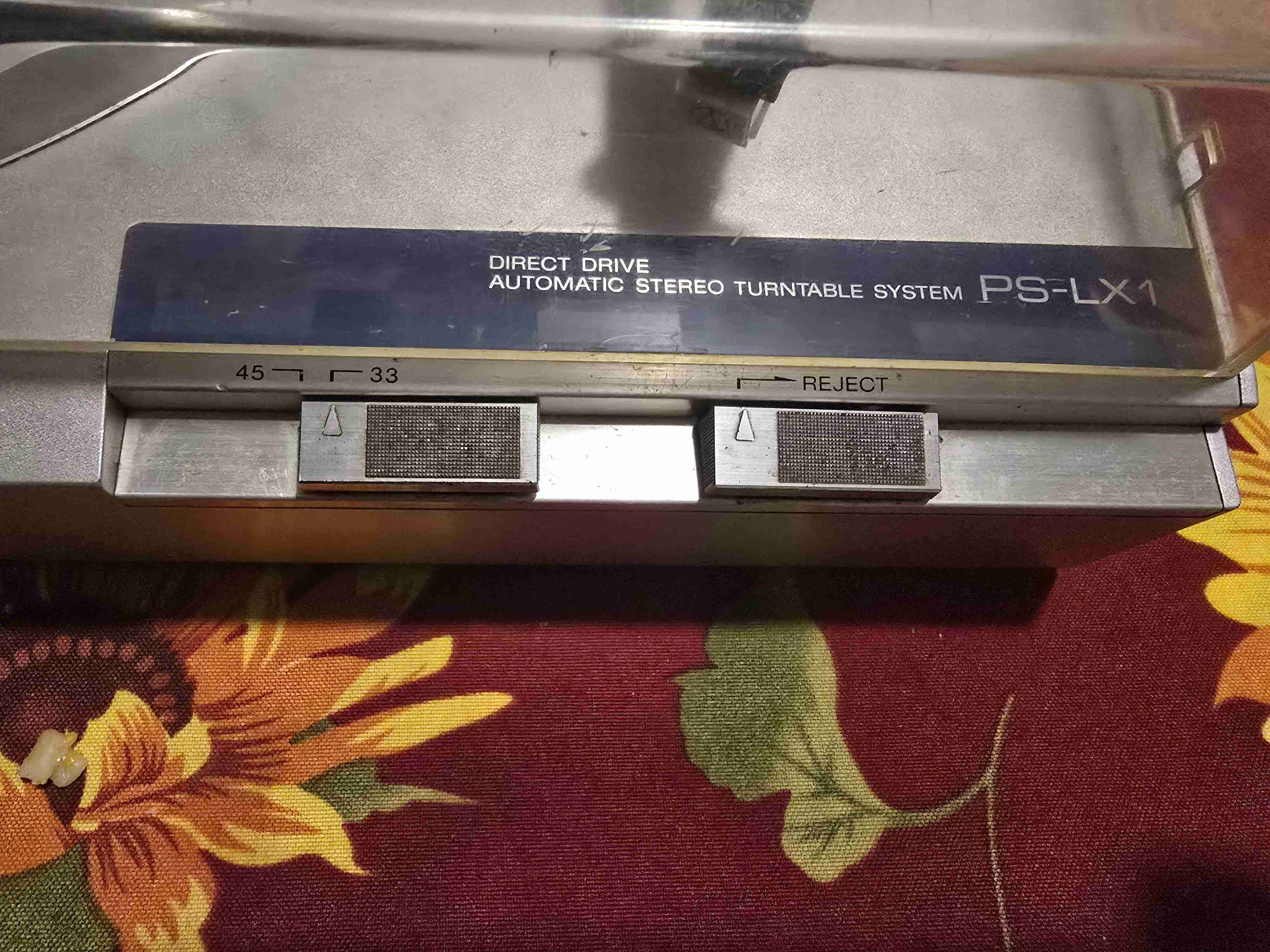 Tocadiscos vintage plateado - miniatura 2