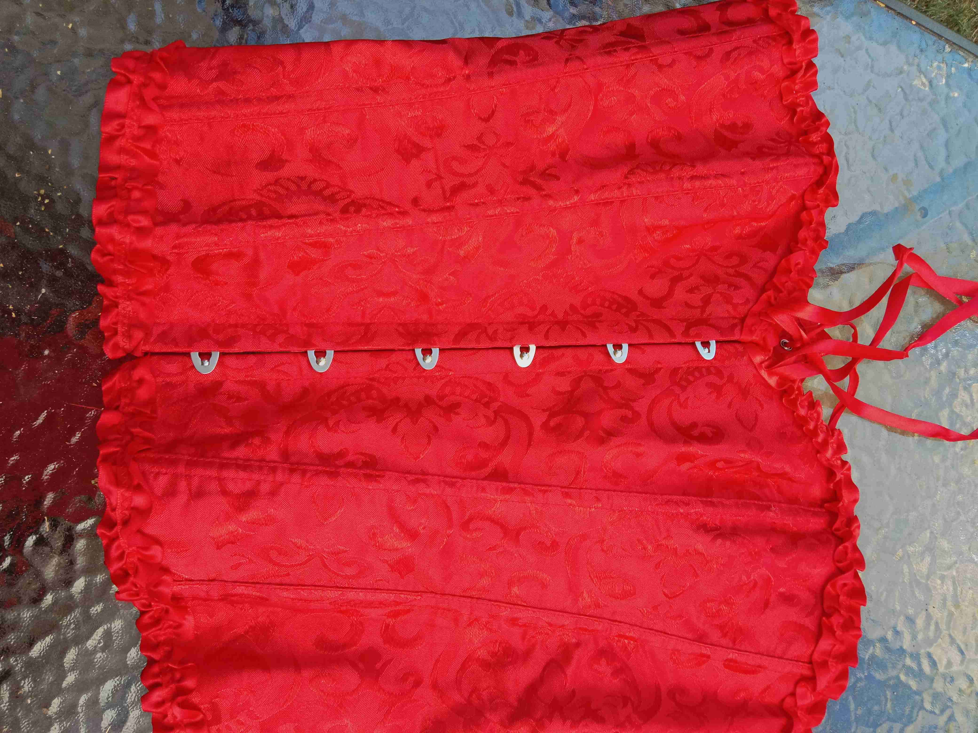 Corset rojo 3 xl - miniatura 3